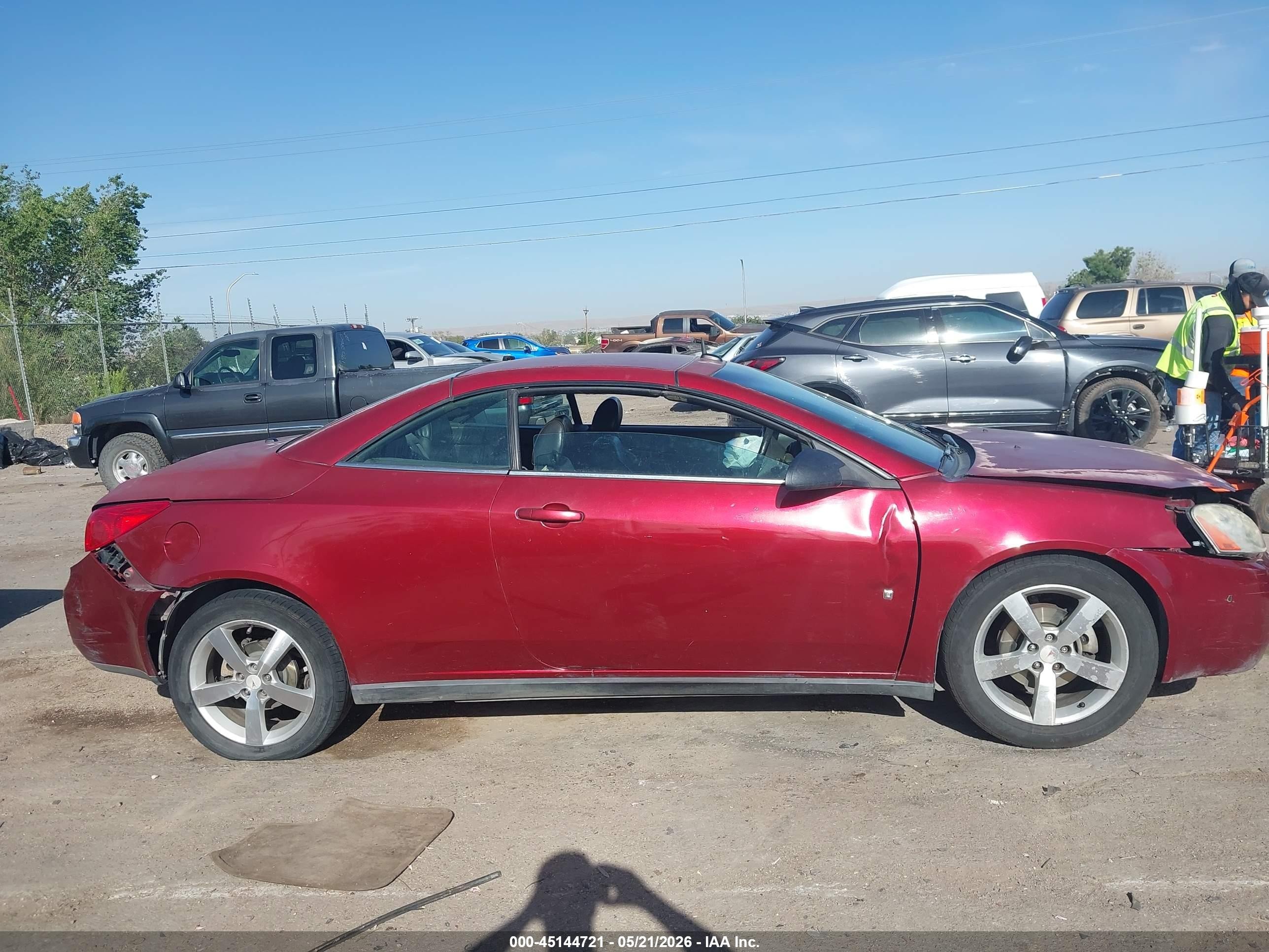 2008 Pontiac G6 Gt Maroon vin: 1G2ZH36N384302234
