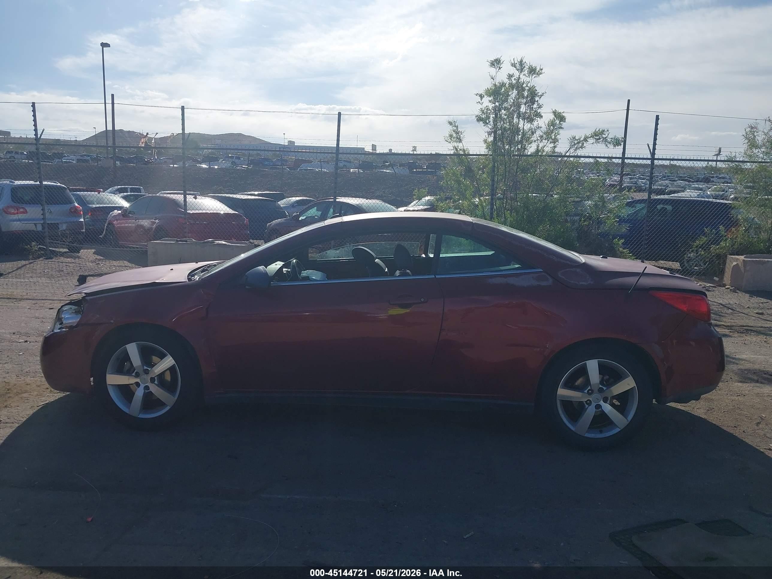 2008 Pontiac G6 Gt Maroon vin: 1G2ZH36N384302234