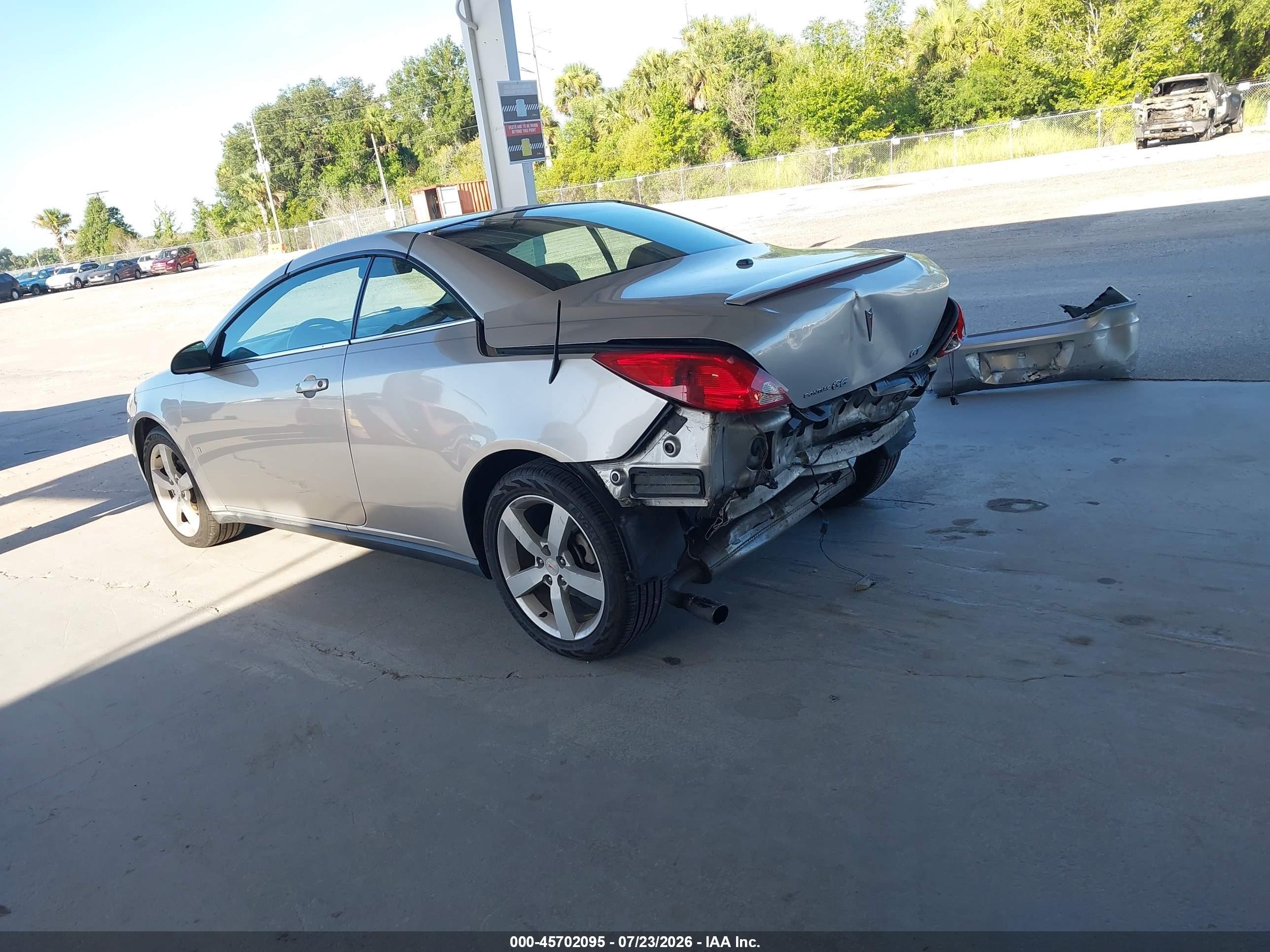 2007 Pontiac G6 Gt Silver vin: 1G2ZH36N574128634