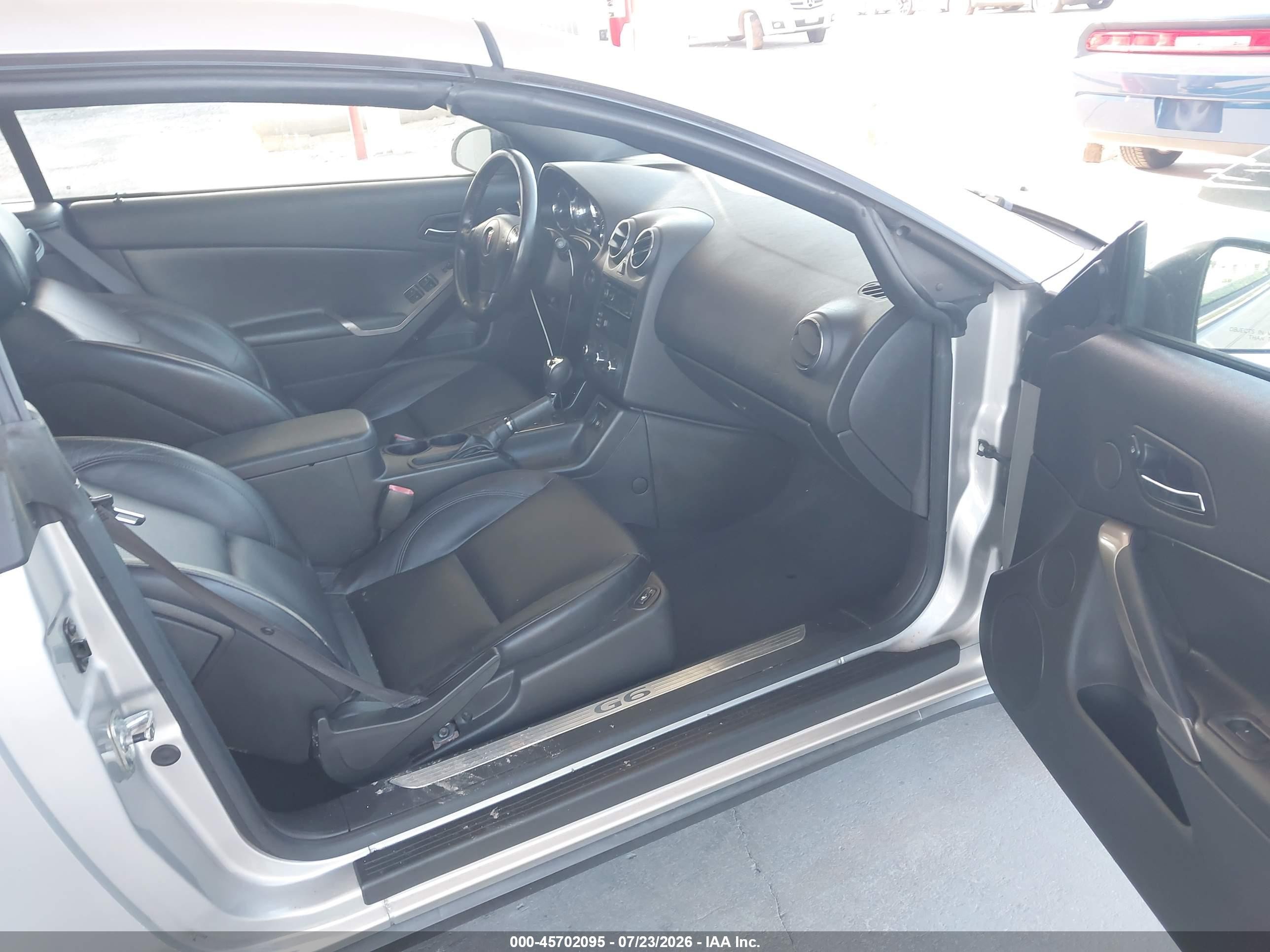 2007 Pontiac G6 Gt Silver vin: 1G2ZH36N574128634