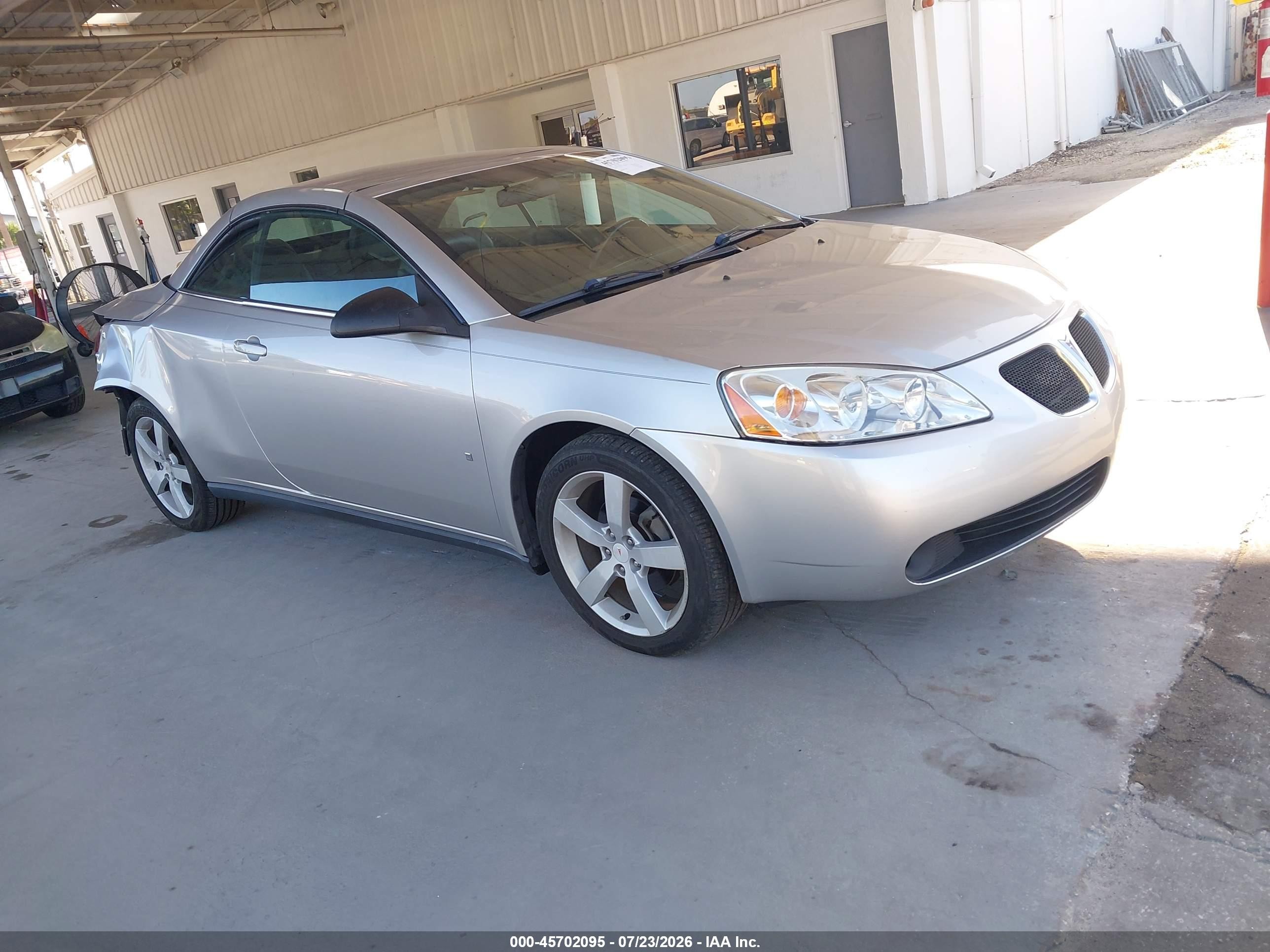 2007 Pontiac G6 Gt Silver vin: 1G2ZH36N574128634