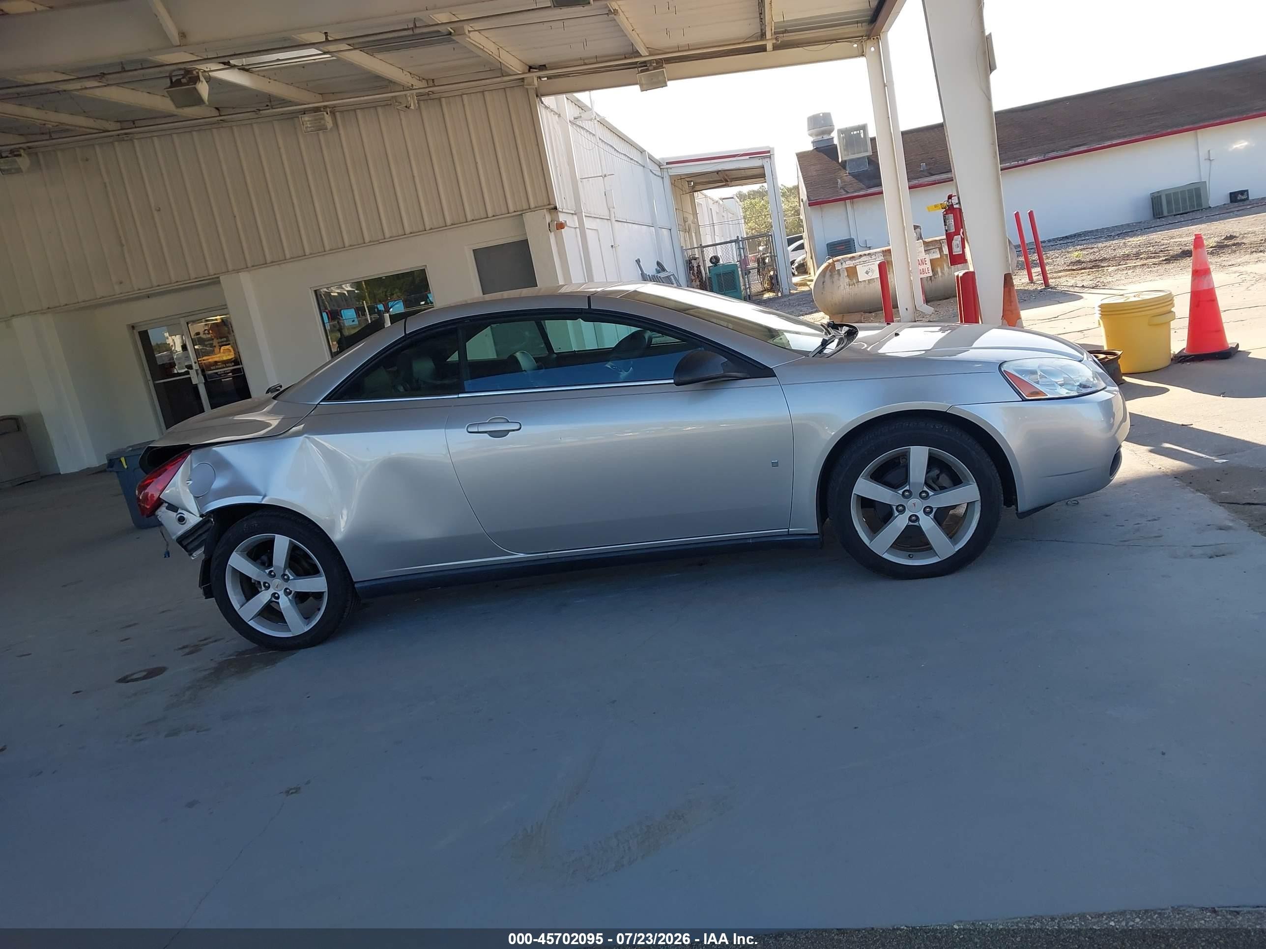 2007 Pontiac G6 Gt Silver vin: 1G2ZH36N574128634