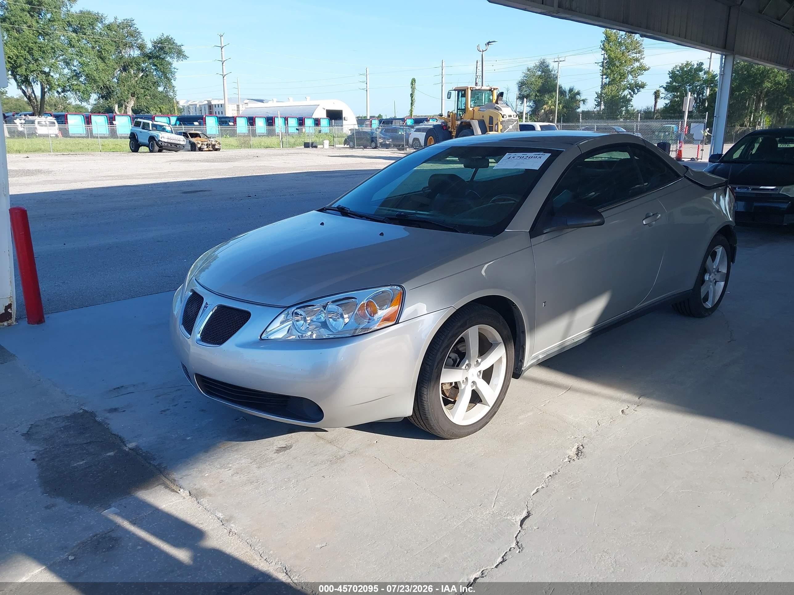 2007 Pontiac G6 Gt Silver vin: 1G2ZH36N574128634