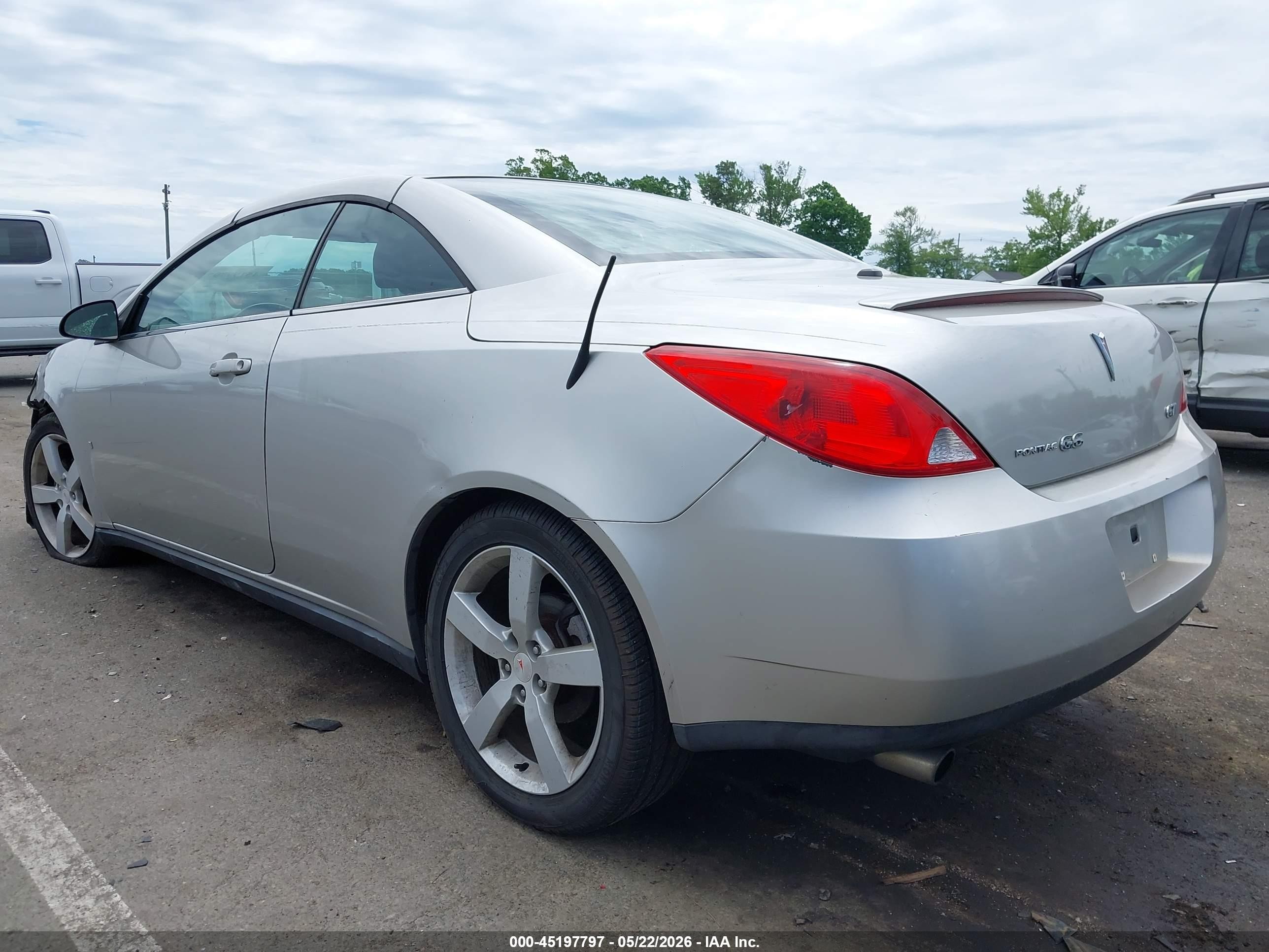 2008 Pontiac G6 Gt Silver vin: 1G2ZH36N784117281