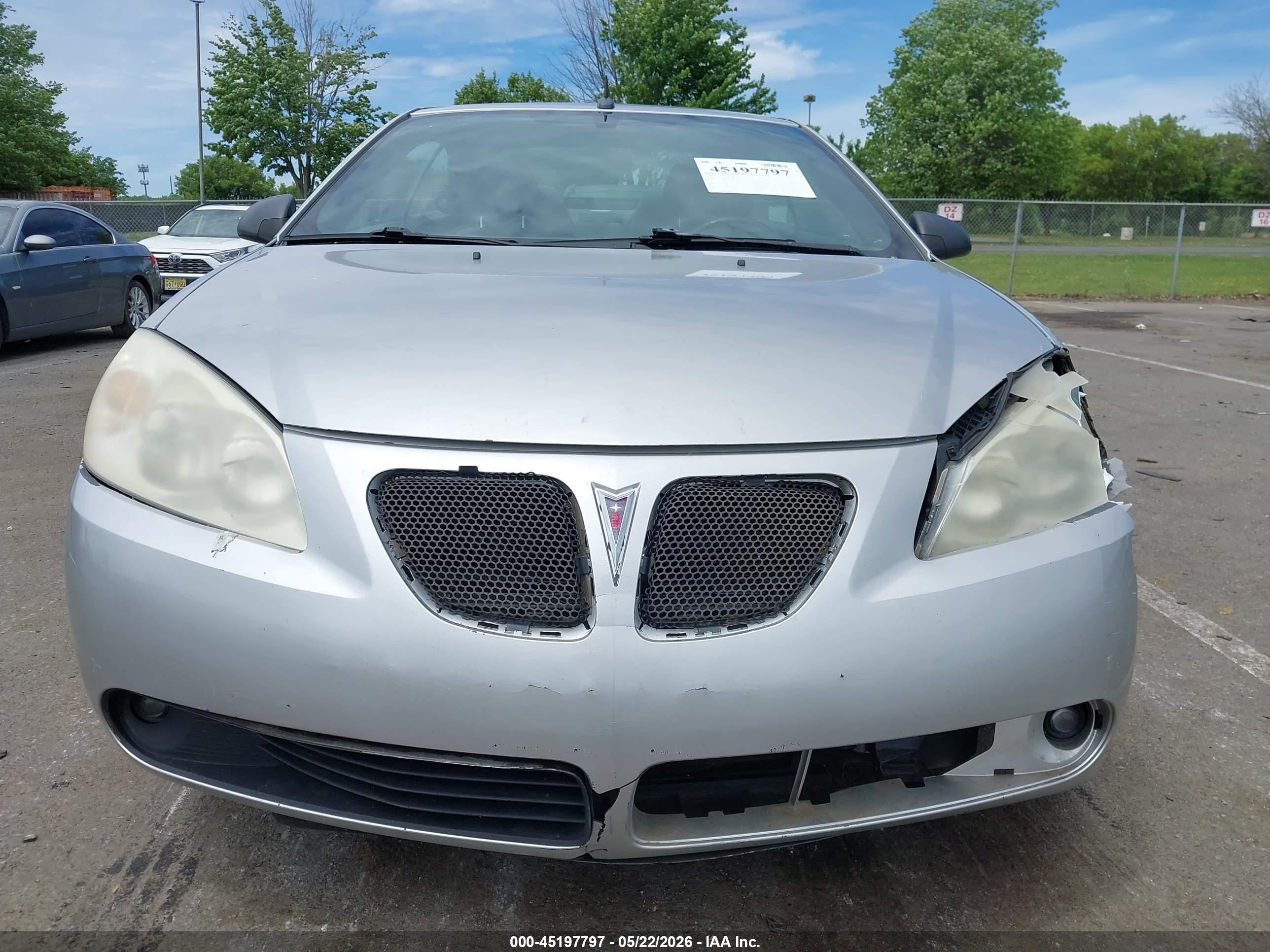 2008 Pontiac G6 Gt Silver vin: 1G2ZH36N784117281