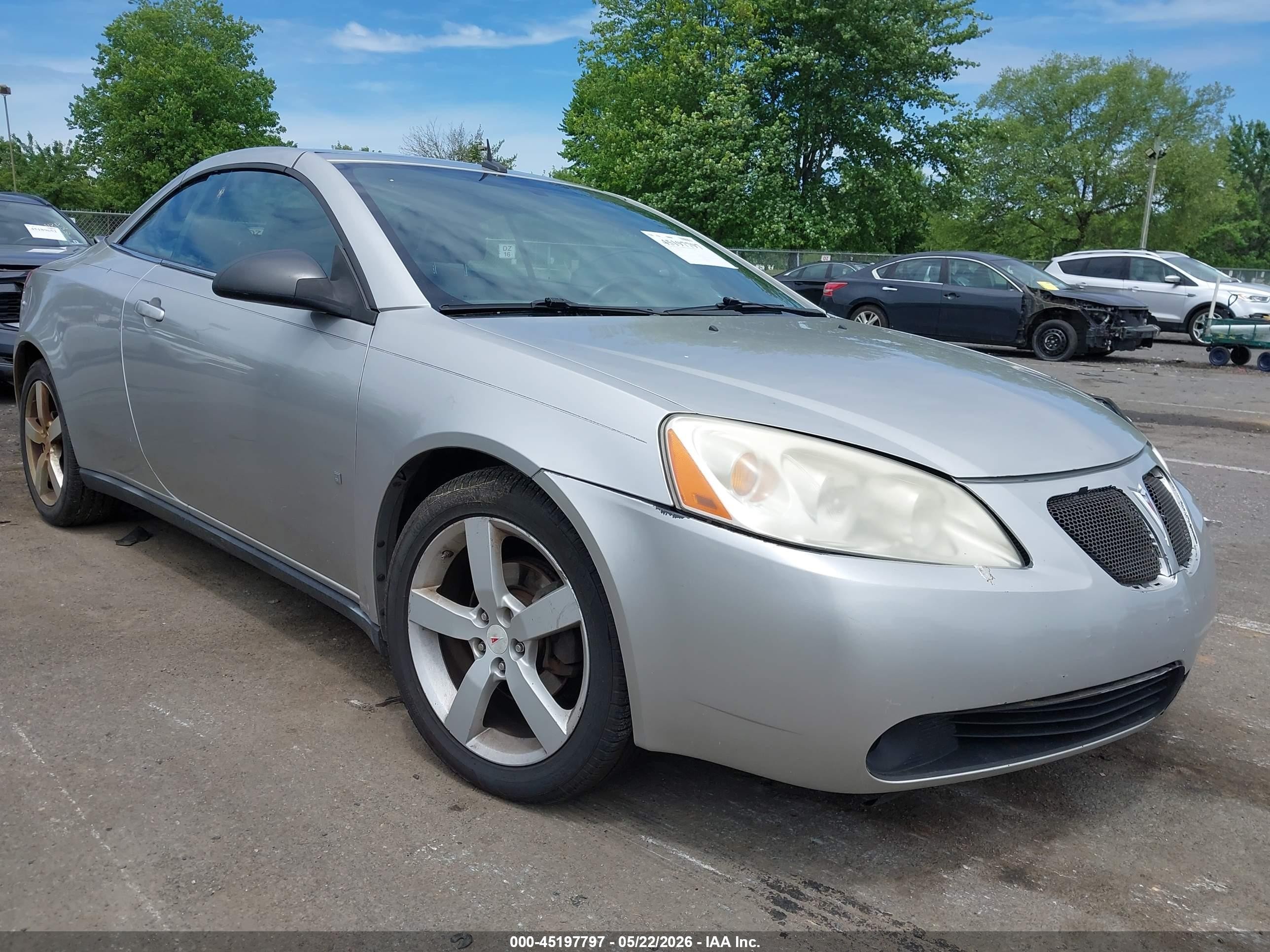 2008 Pontiac G6 Gt Silver vin: 1G2ZH36N784117281