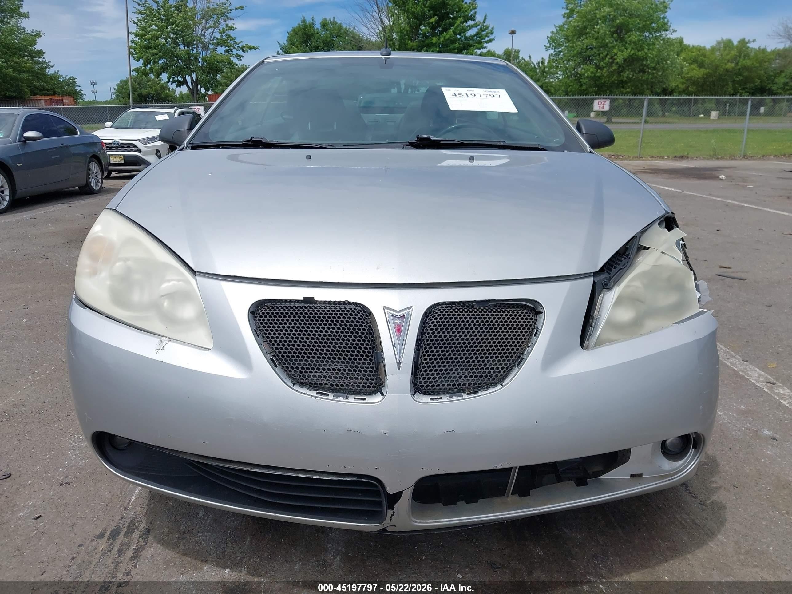 2008 Pontiac G6 Gt Silver vin: 1G2ZH36N784117281