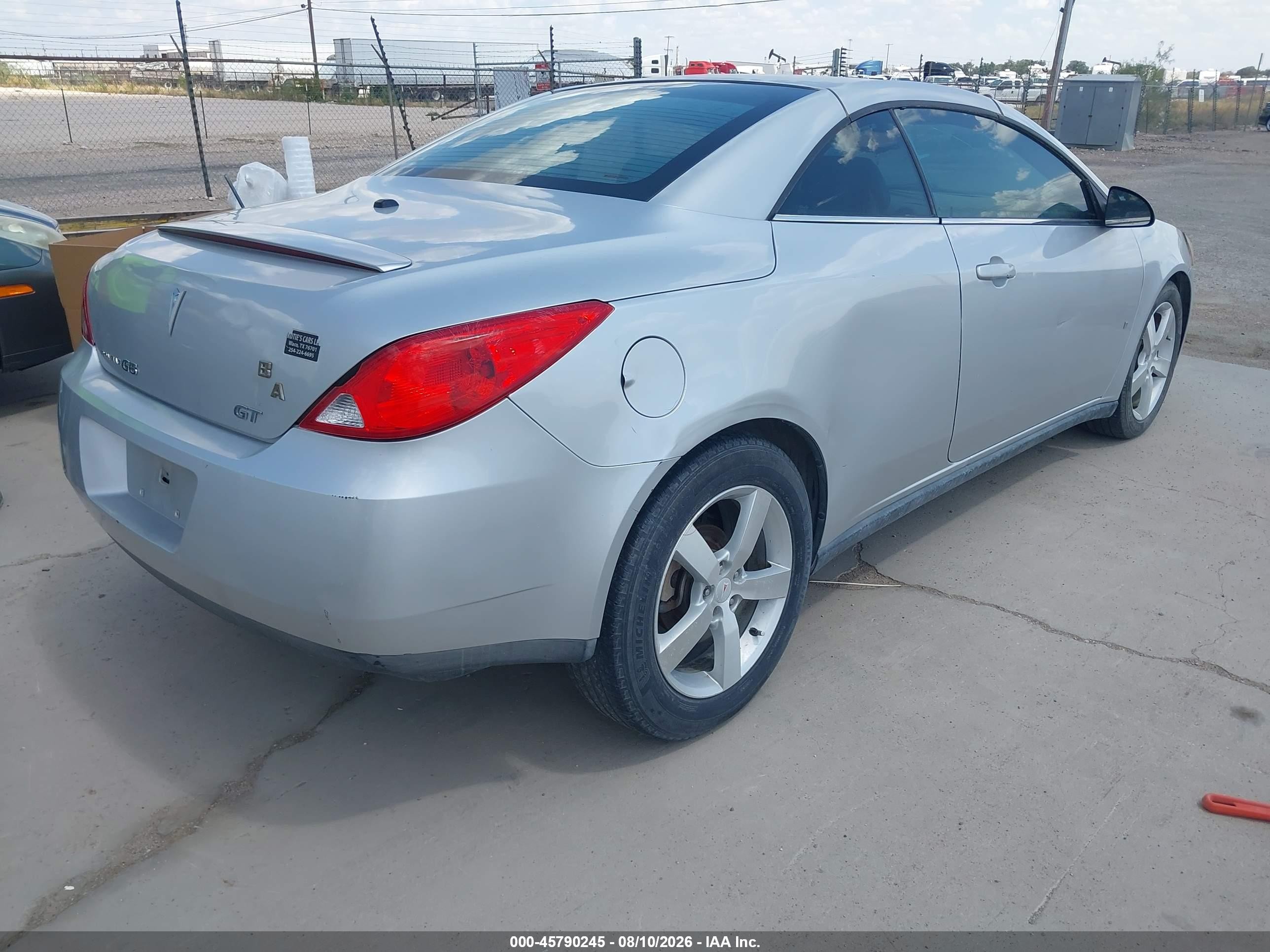 2009 Pontiac G6 Gt Silver vin: 1G2ZH36N994109863