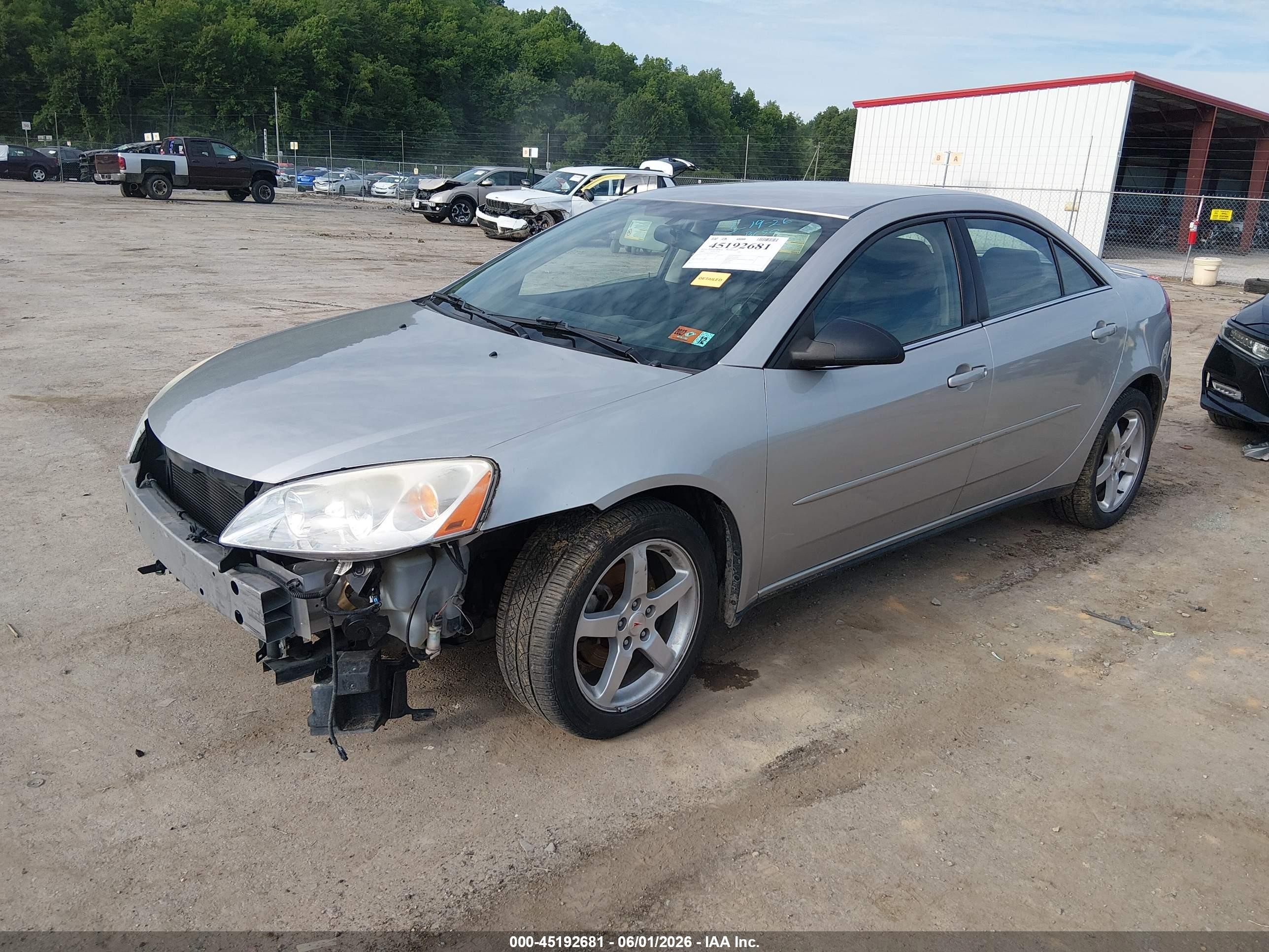 2005 Pontiac G6 Gt Silver vin: 1G2ZH528054127447