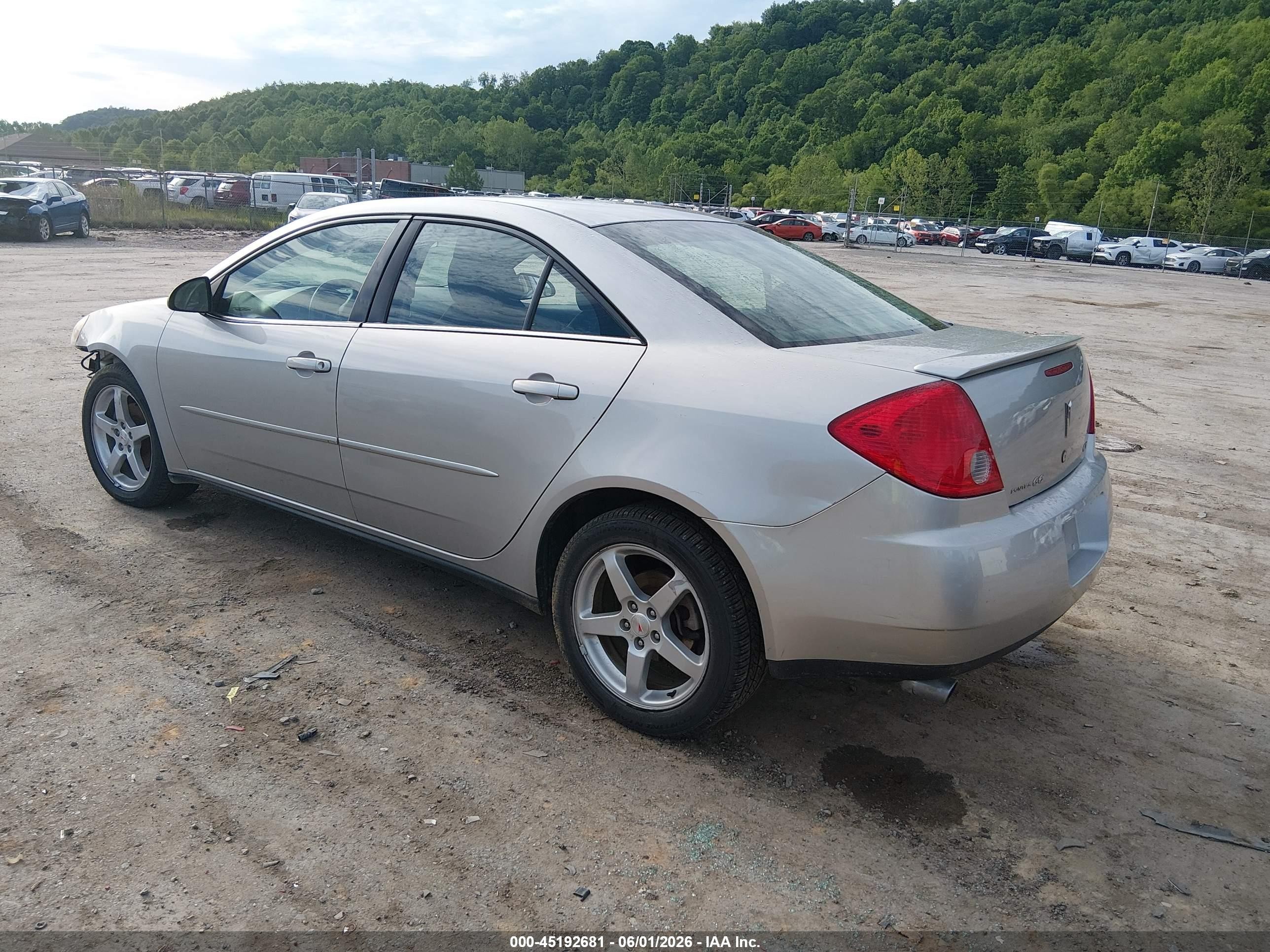 2005 Pontiac G6 Gt Silver vin: 1G2ZH528054127447