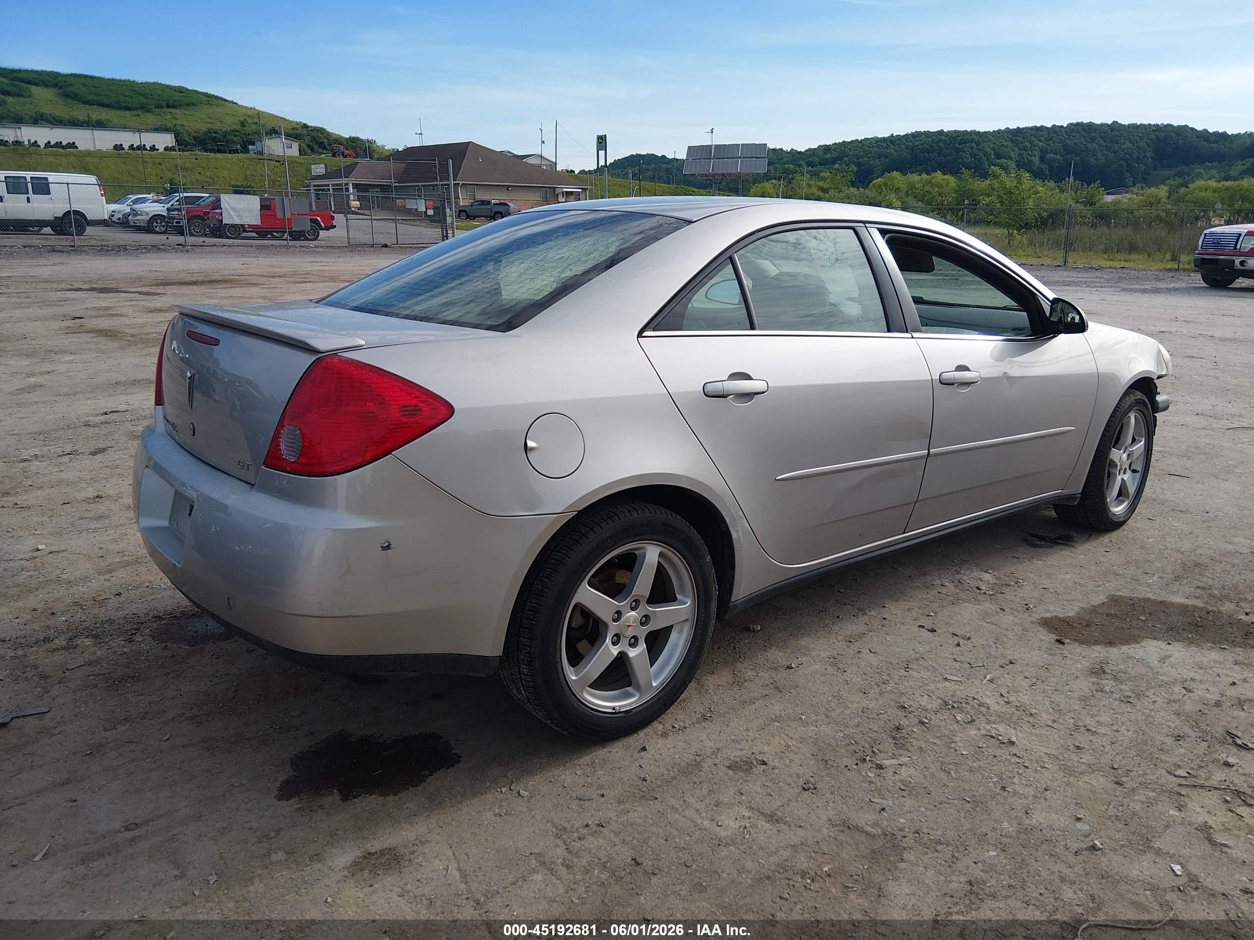 2005 Pontiac G6 Gt Silver vin: 1G2ZH528054127447