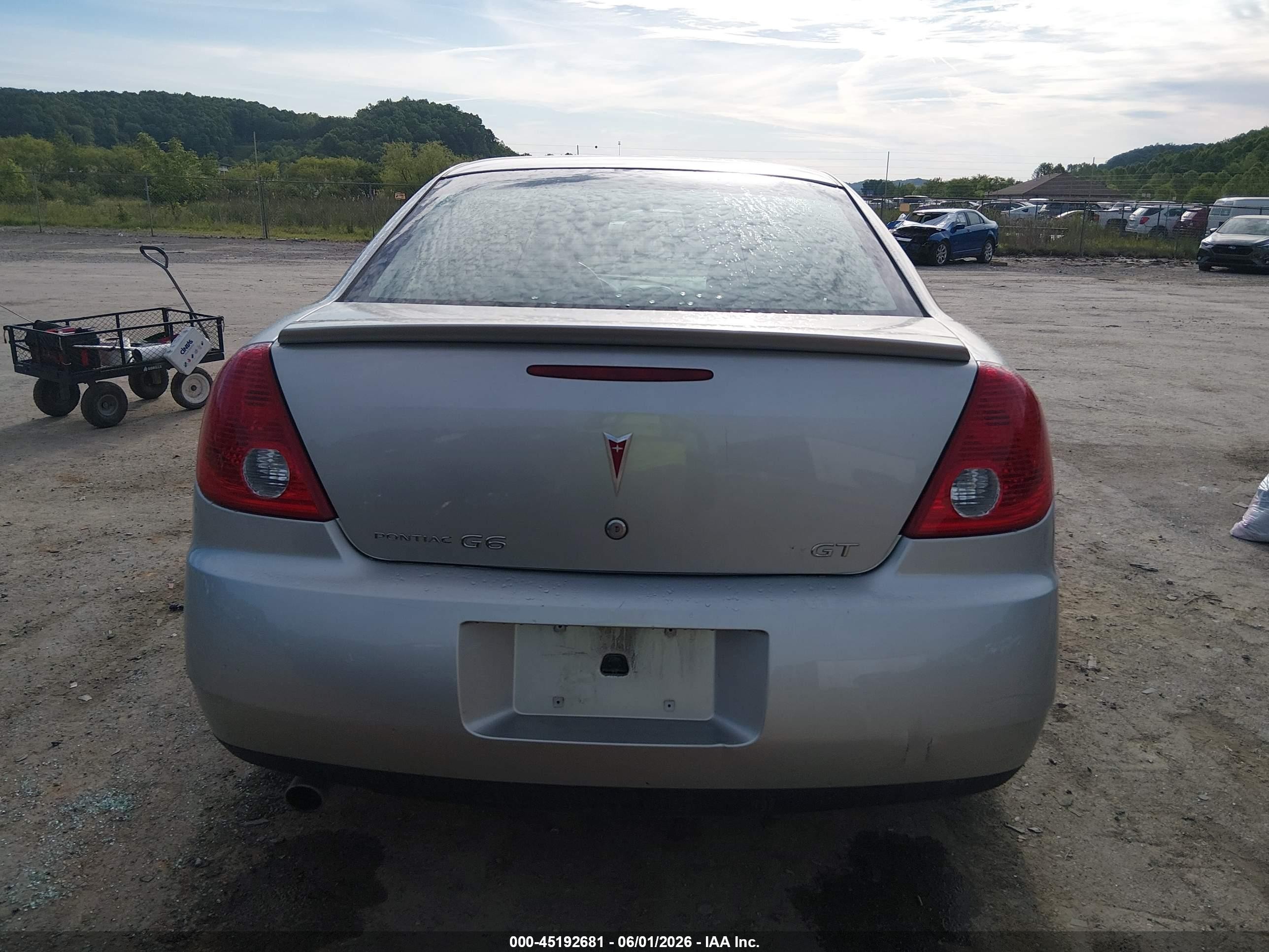 2005 Pontiac G6 Gt Silver vin: 1G2ZH528054127447