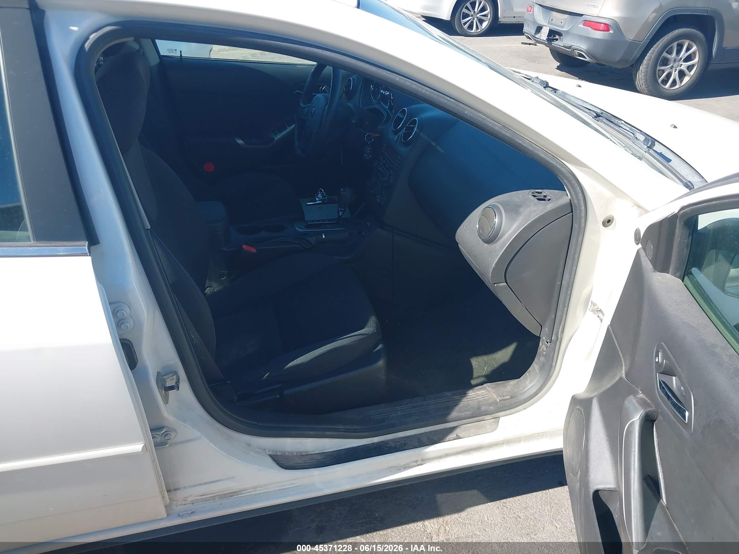 2005 Pontiac G6 Gt White vin: 1G2ZH528654142874
