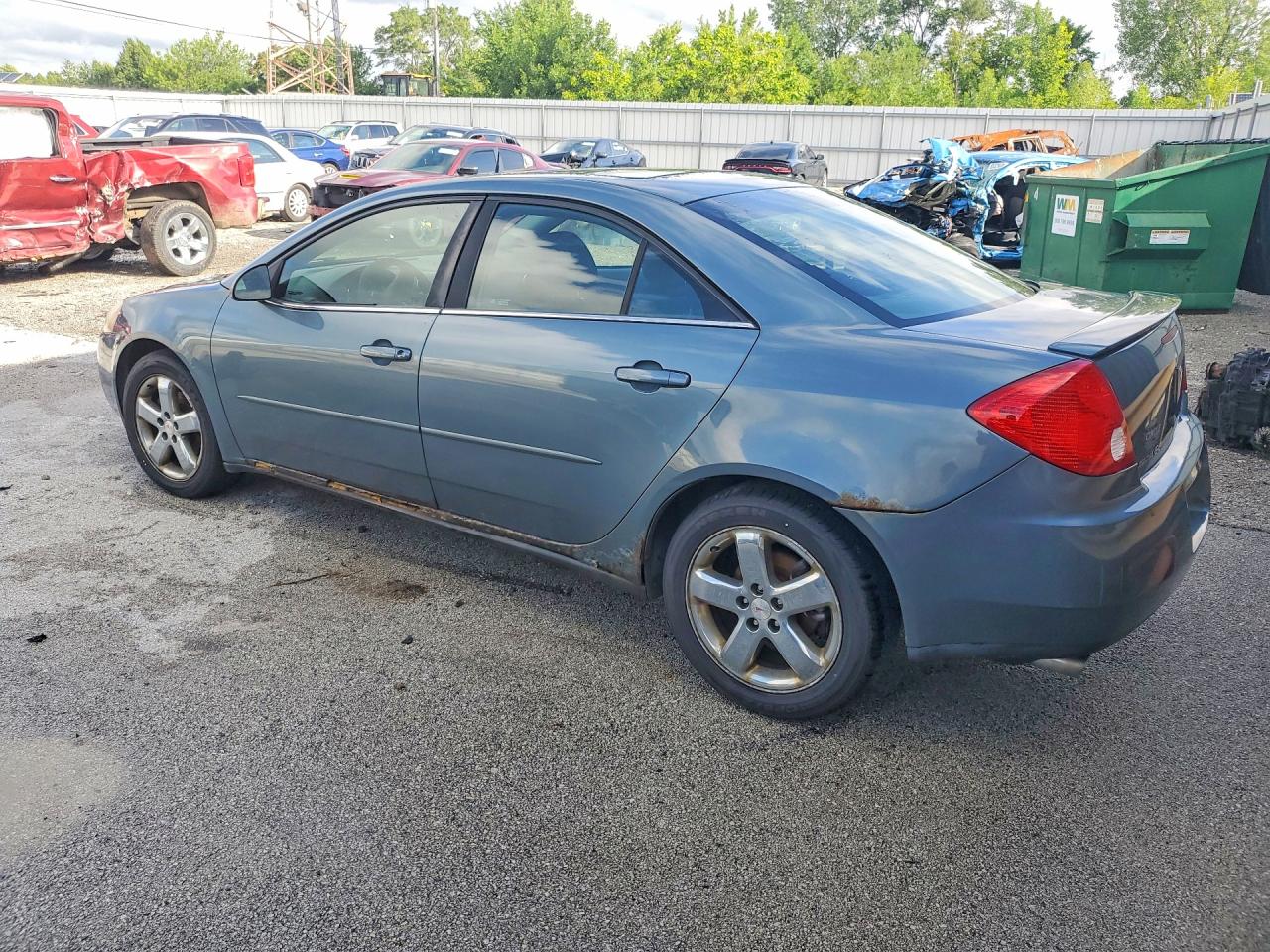 2005 Pontiac G6 Gt Teal vin: 1G2ZH528754155472