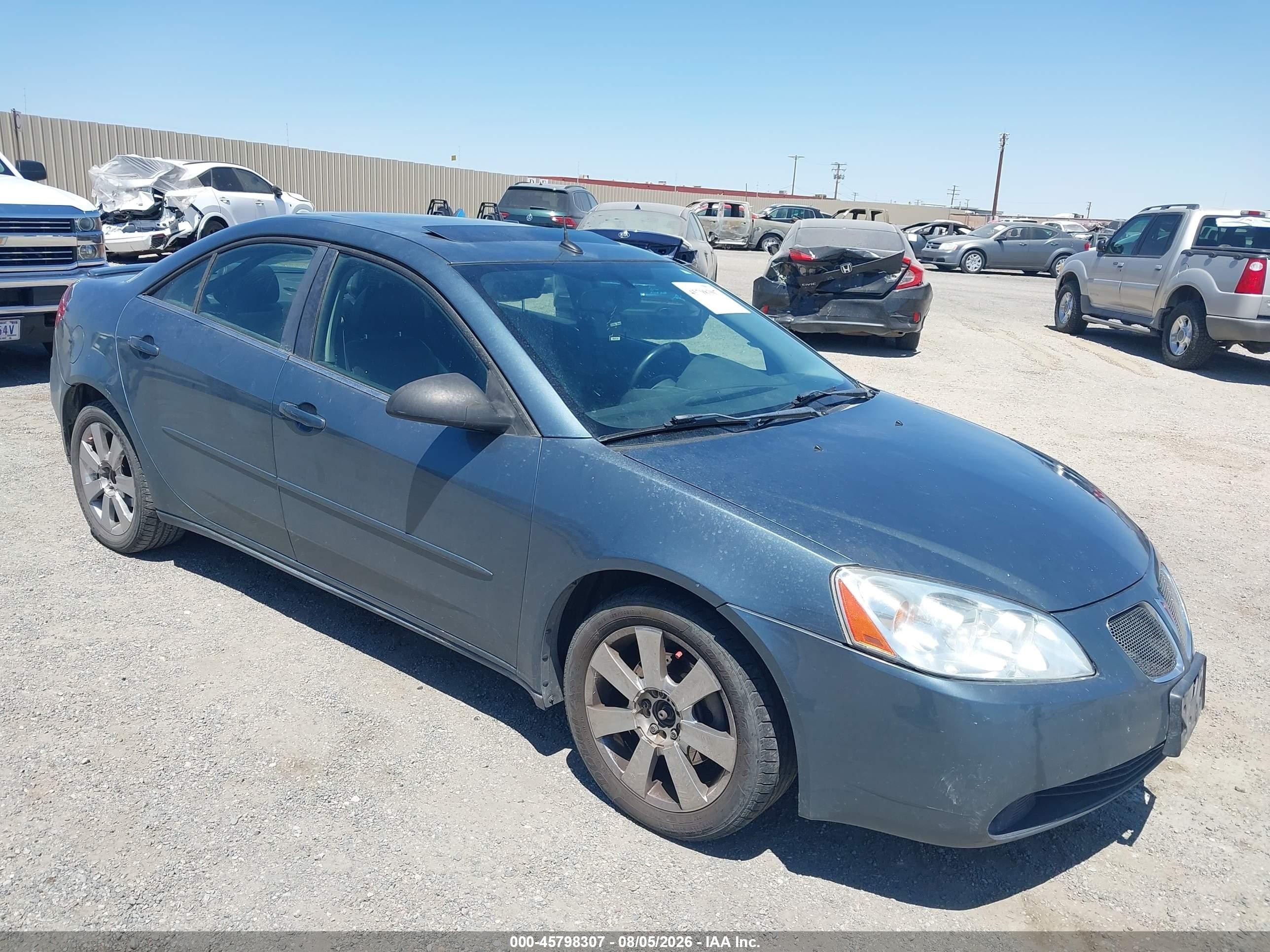2005 Pontiac G6 Gt Gray vin: 1G2ZH528954159331