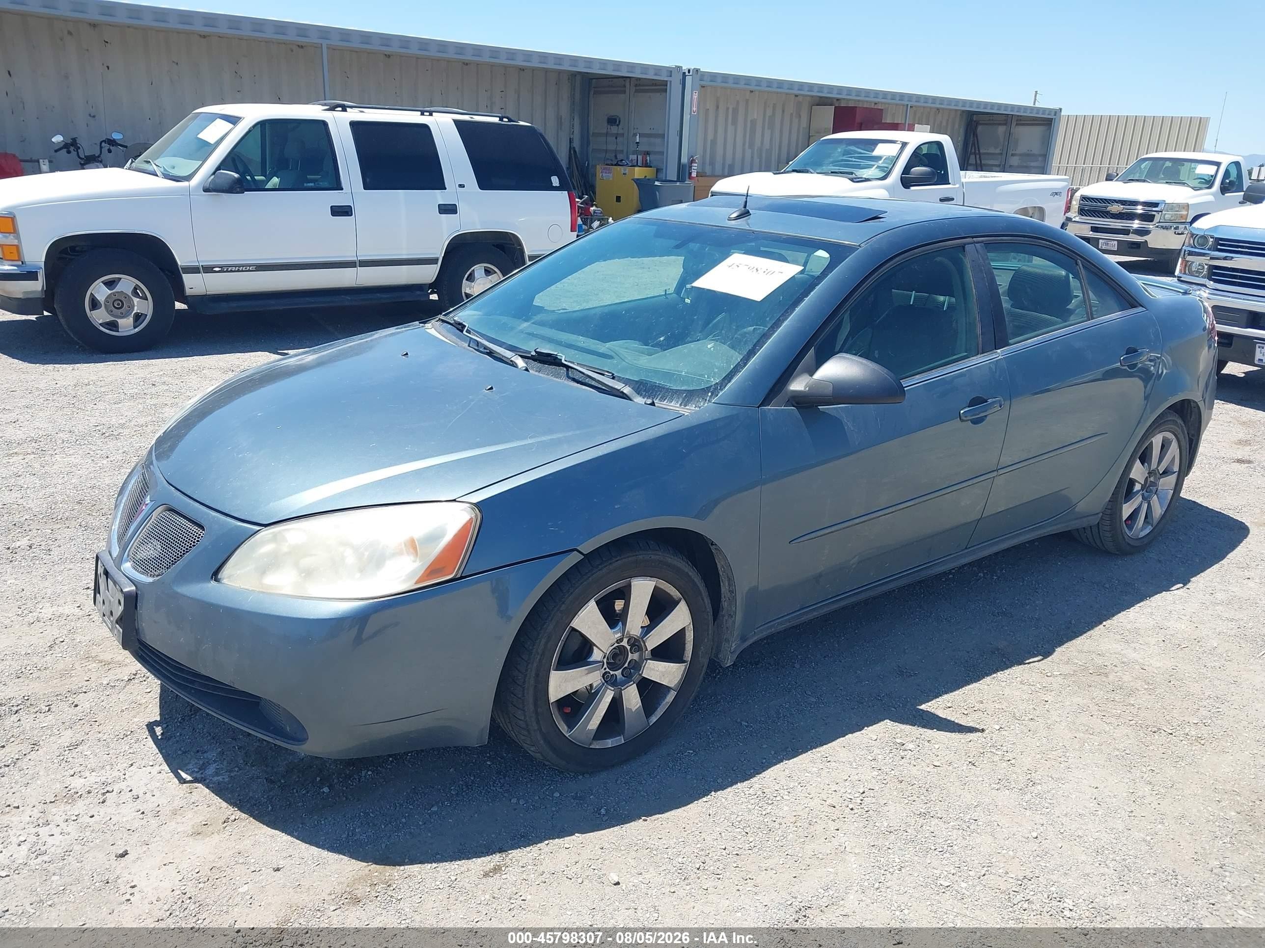 2005 Pontiac G6 Gt Gray vin: 1G2ZH528954159331