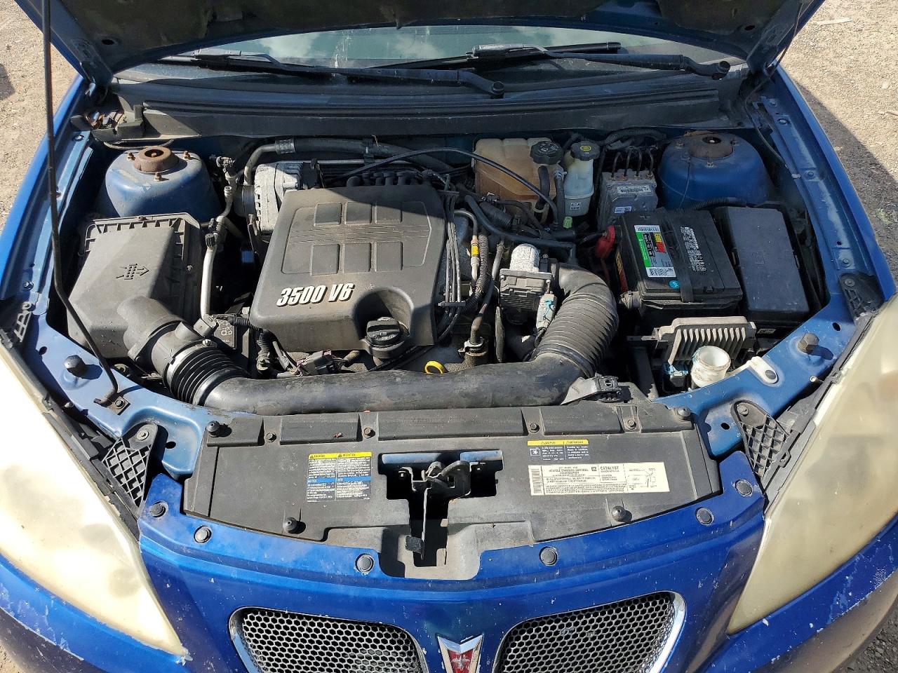 2005 Pontiac G6 Gt Blue vin: 1G2ZH528954166392