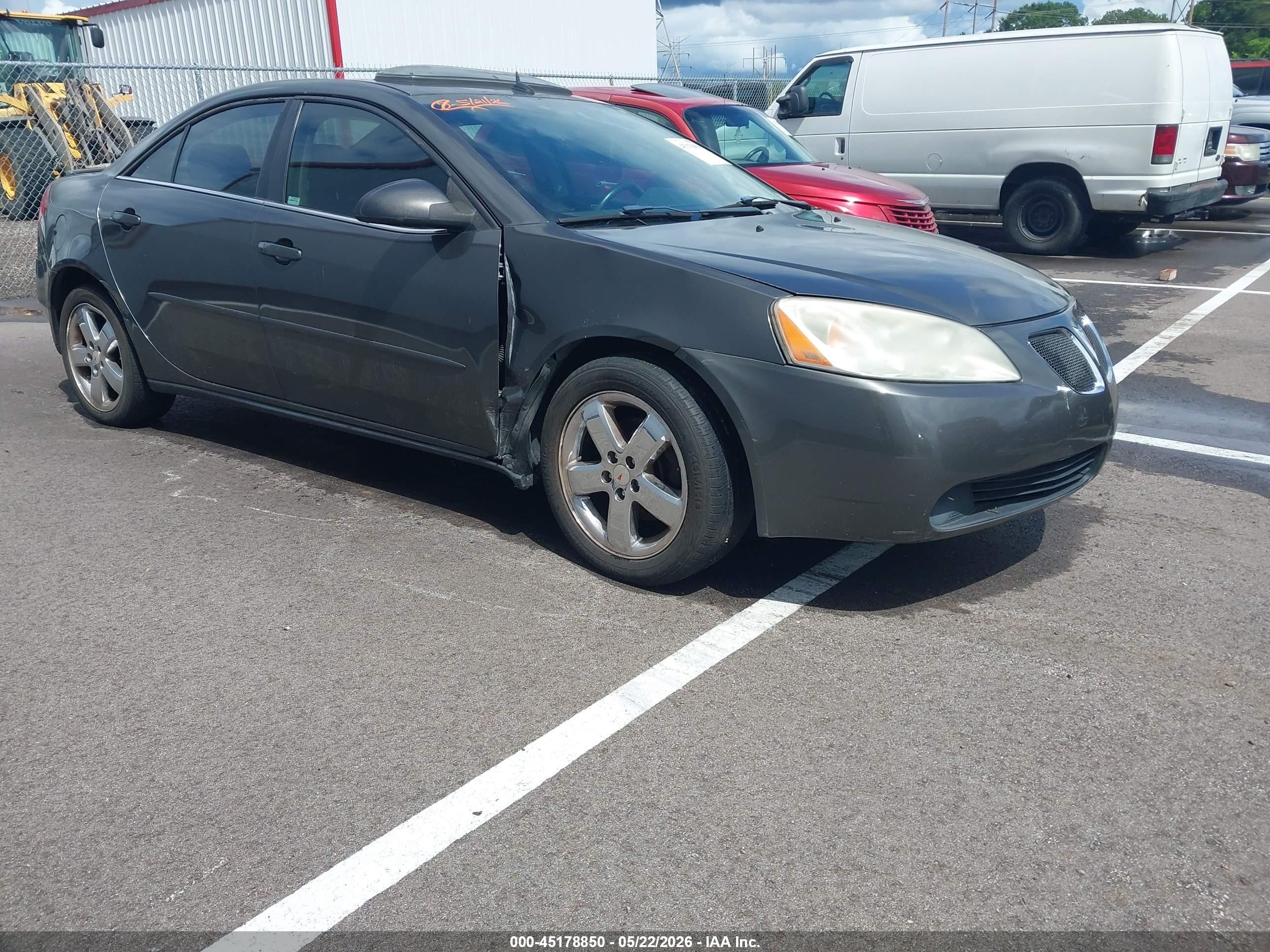 2005 Pontiac G6 Gt Gray vin: 1G2ZH548254144246