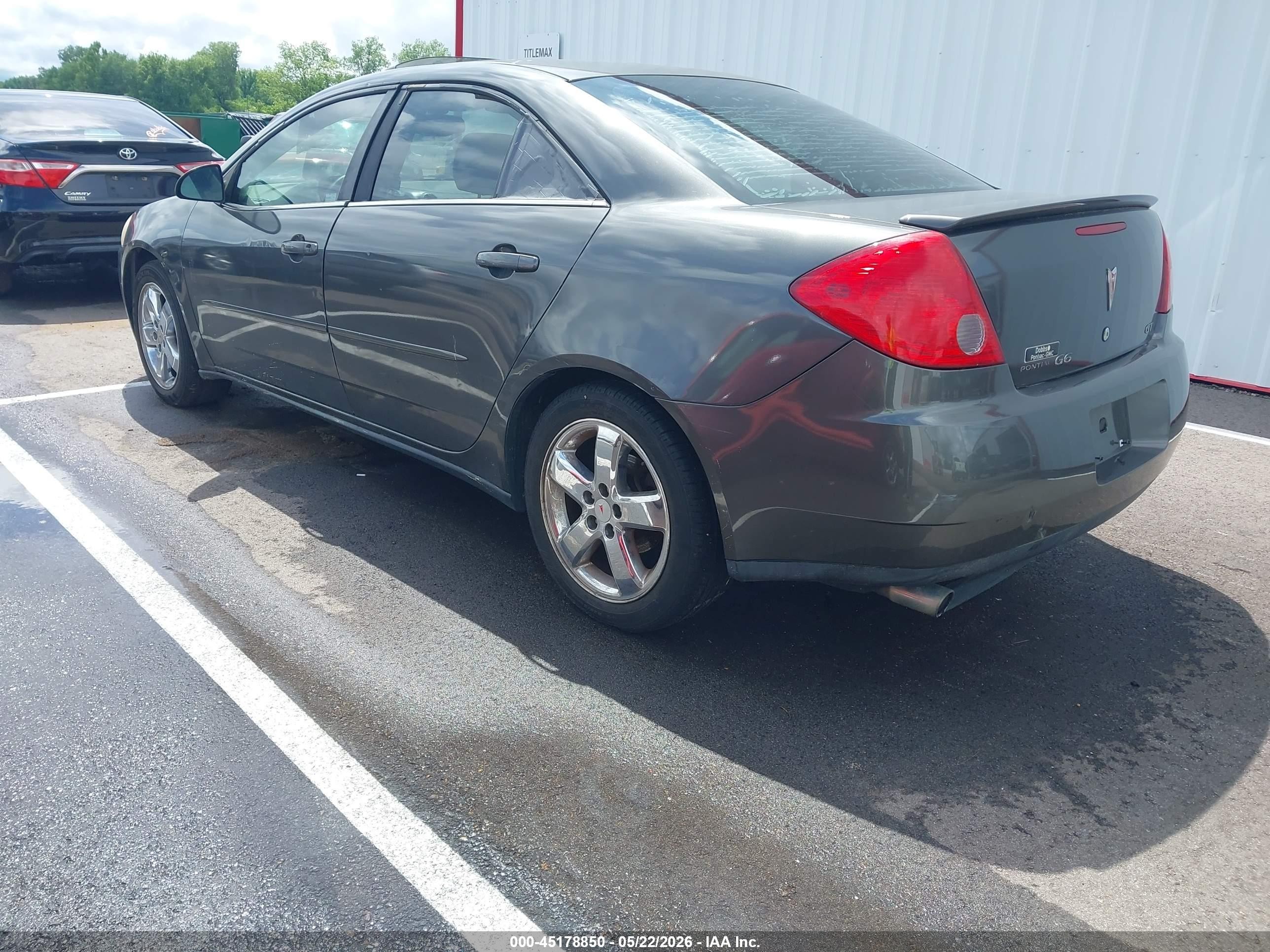 2005 Pontiac G6 Gt Gray vin: 1G2ZH548254144246