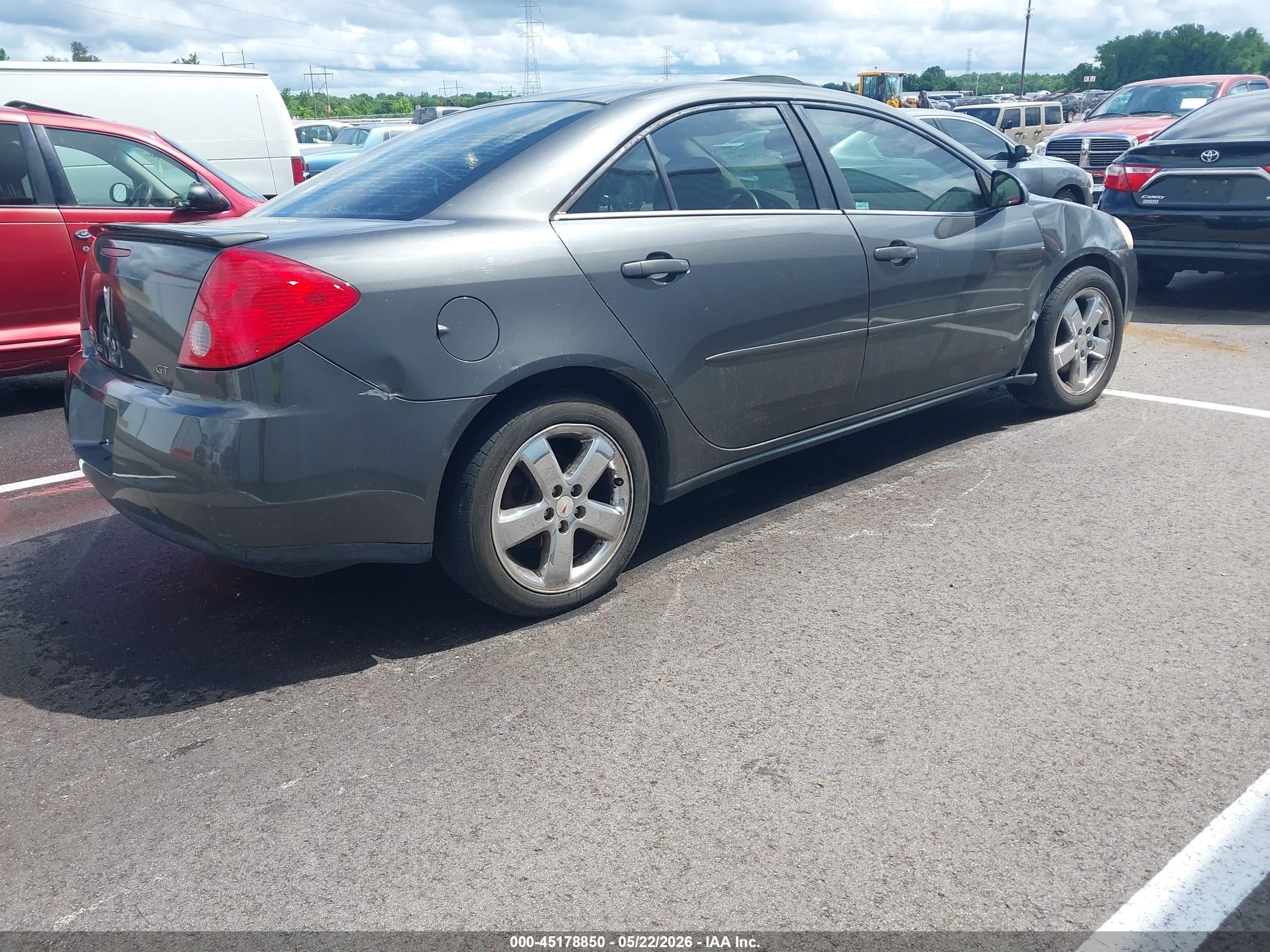 2005 Pontiac G6 Gt Gray vin: 1G2ZH548254144246