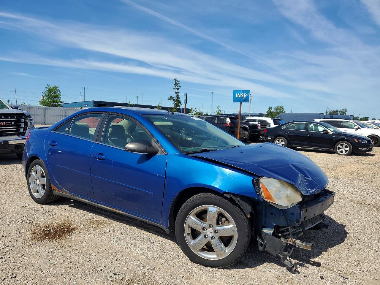 2005 Pontiac G6 Gt Blue vin: 1G2ZH548754149524