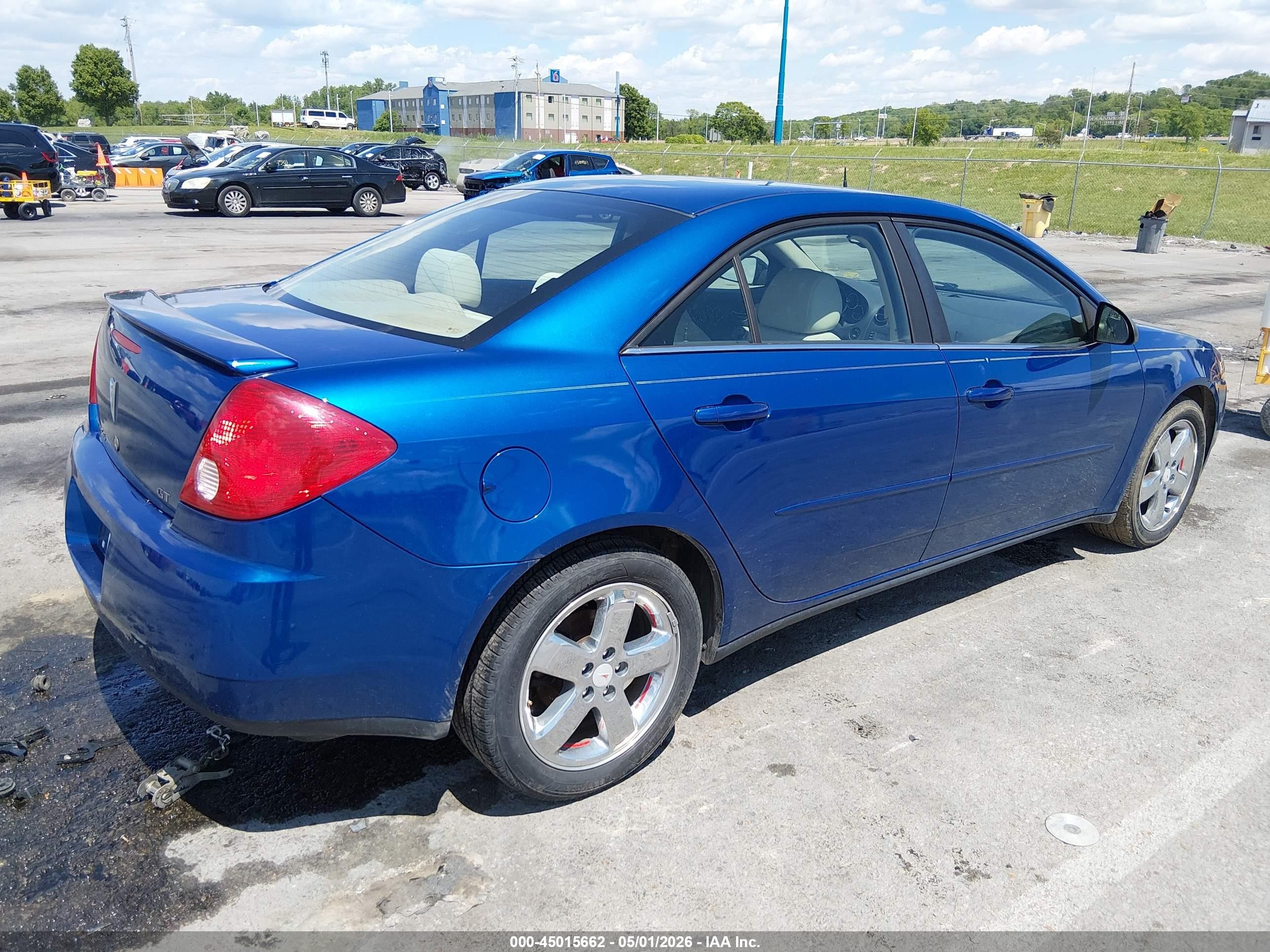 2005 Pontiac G6 Gt Blue vin: 1G2ZH548754162189