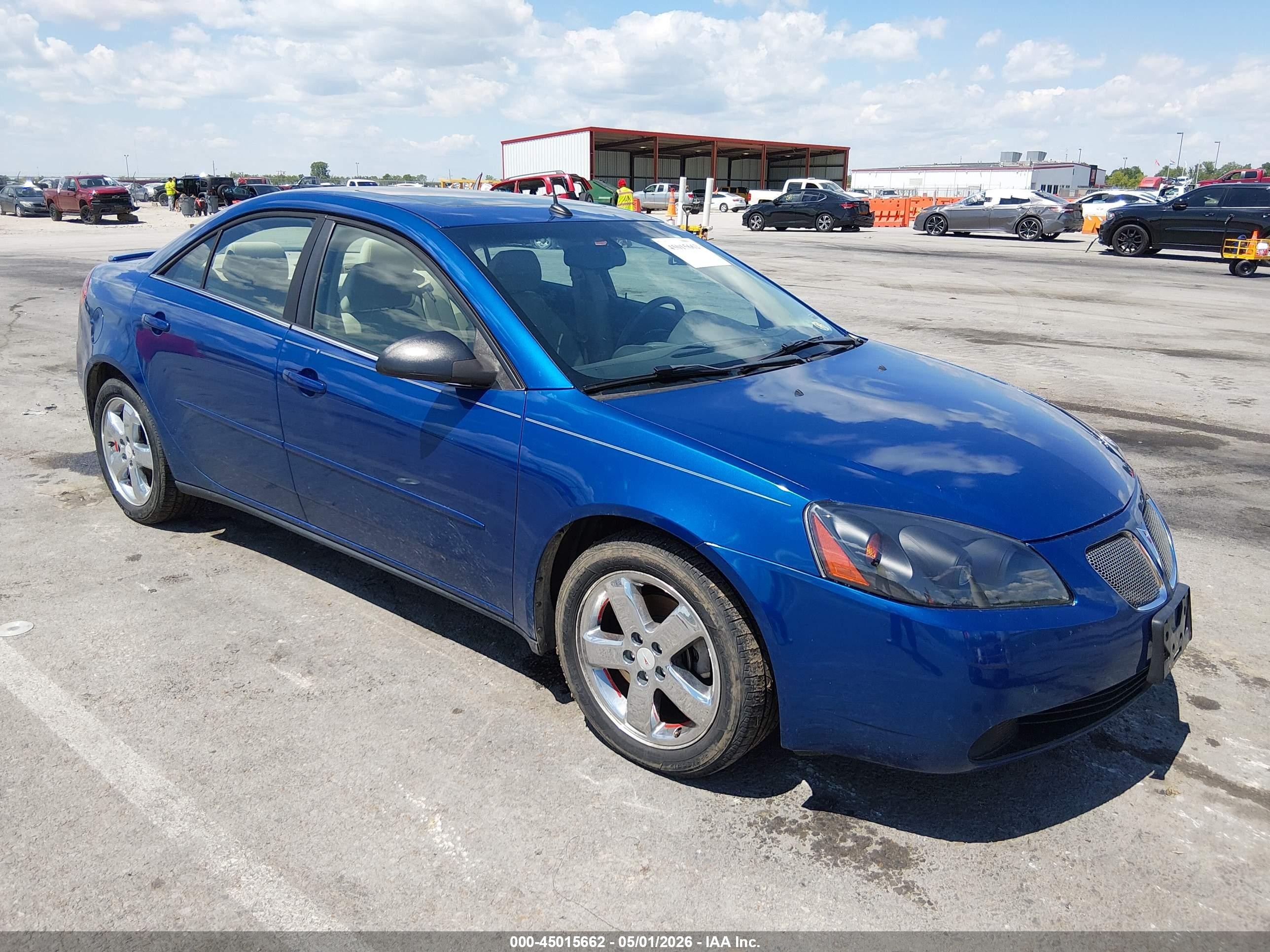 2005 Pontiac G6 Gt Blue vin: 1G2ZH548754162189