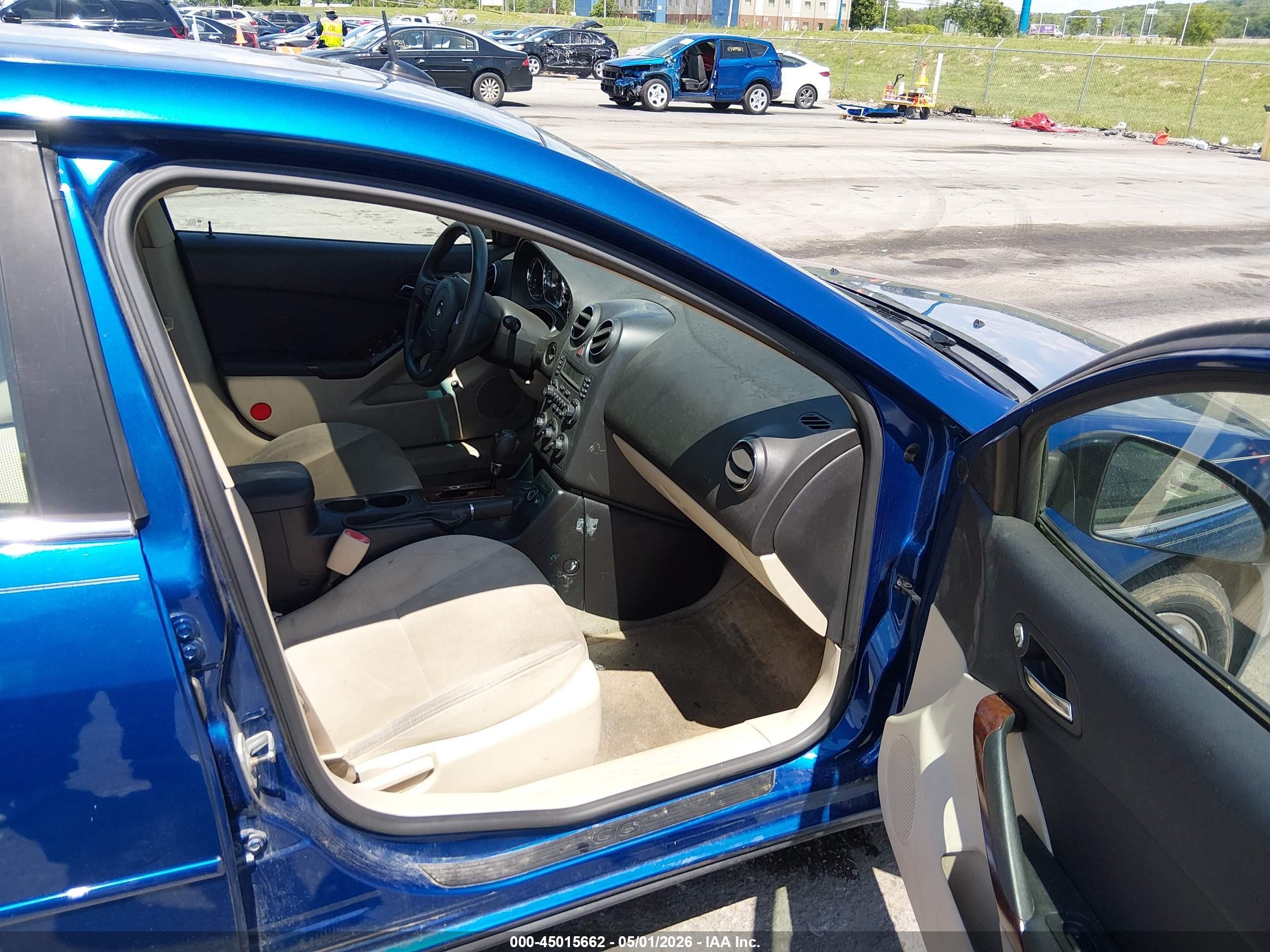 2005 Pontiac G6 Gt Blue vin: 1G2ZH548754162189