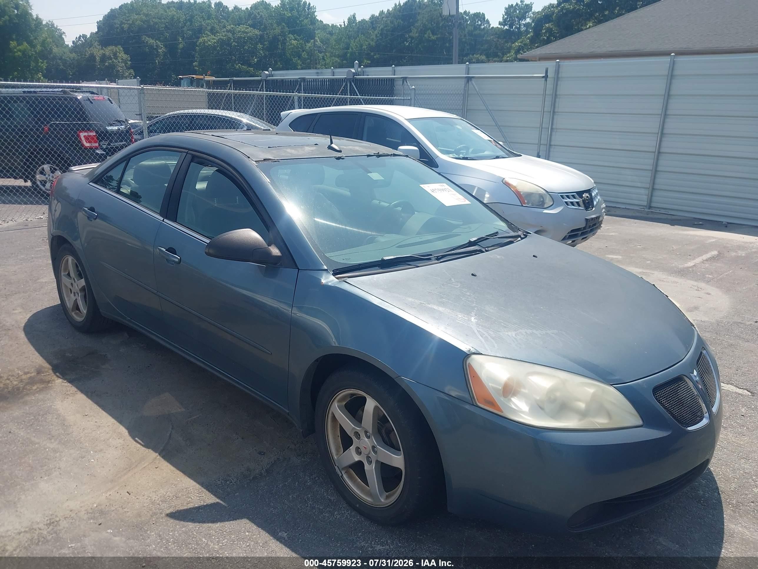 2005 Pontiac G6 Gt Blue vin: 1G2ZH548954130473