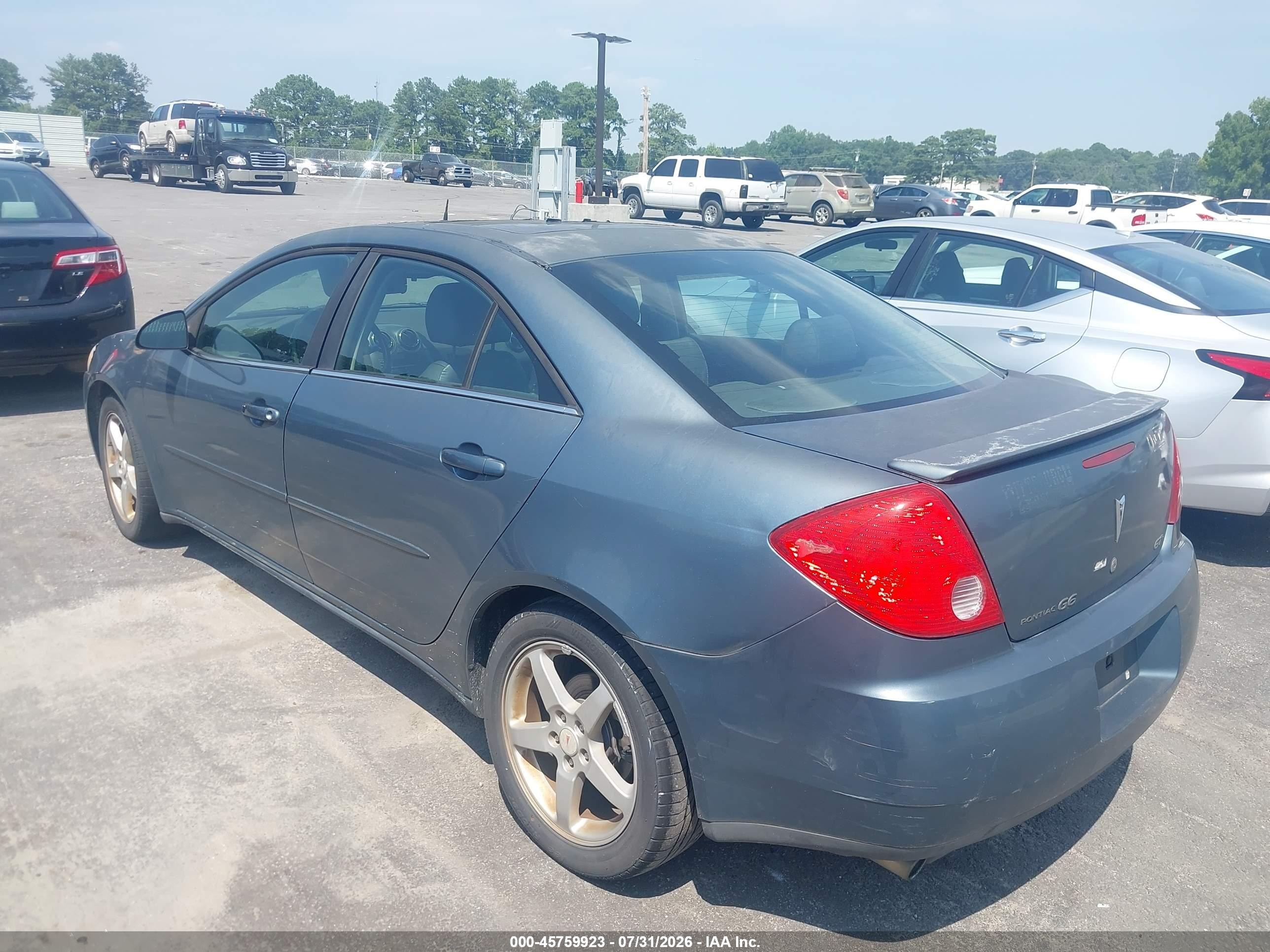 2005 Pontiac G6 Gt Blue vin: 1G2ZH548954130473