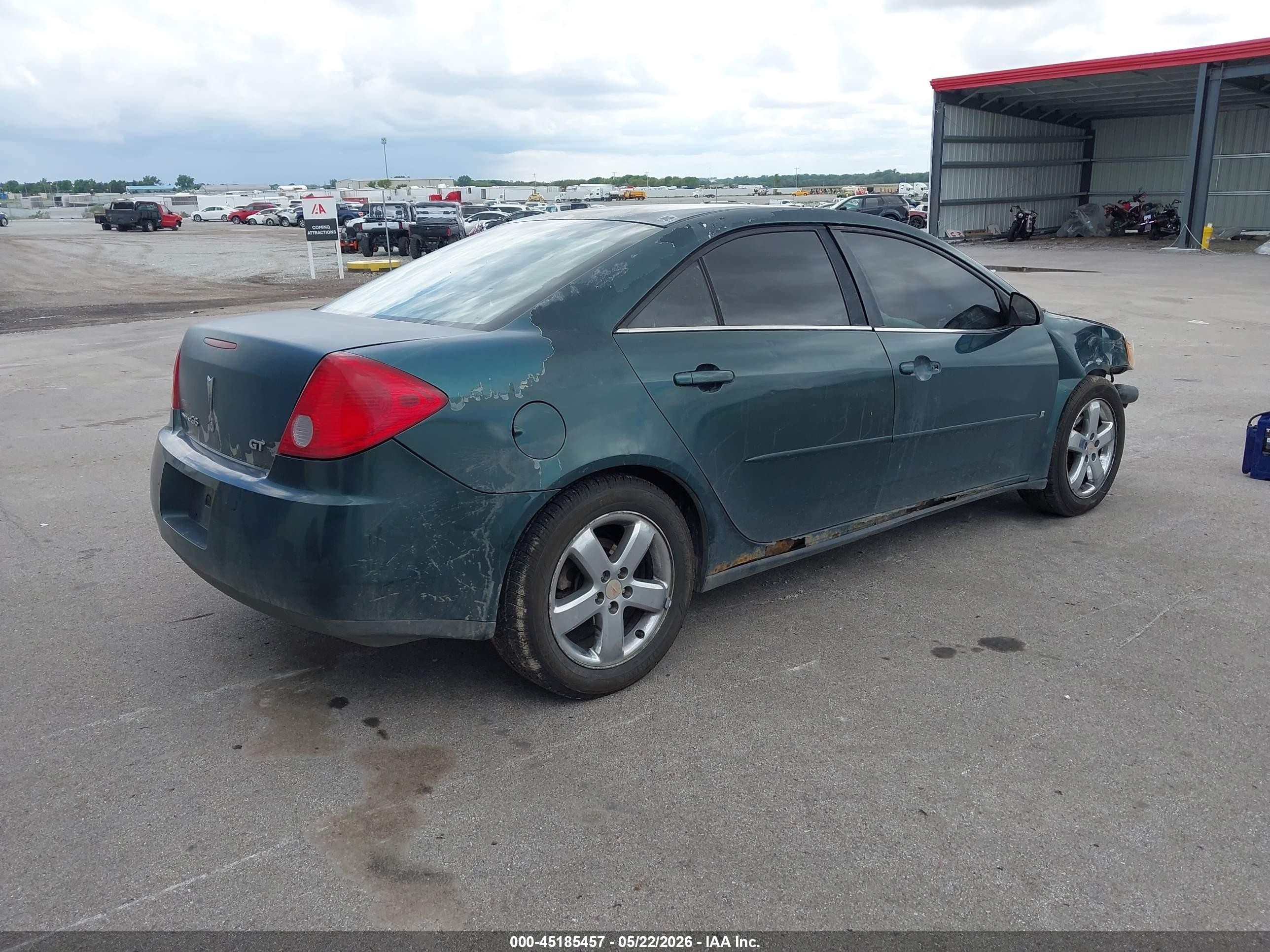 2006 Pontiac G6 Gt Зеленый vin: 1G2ZH558064136193