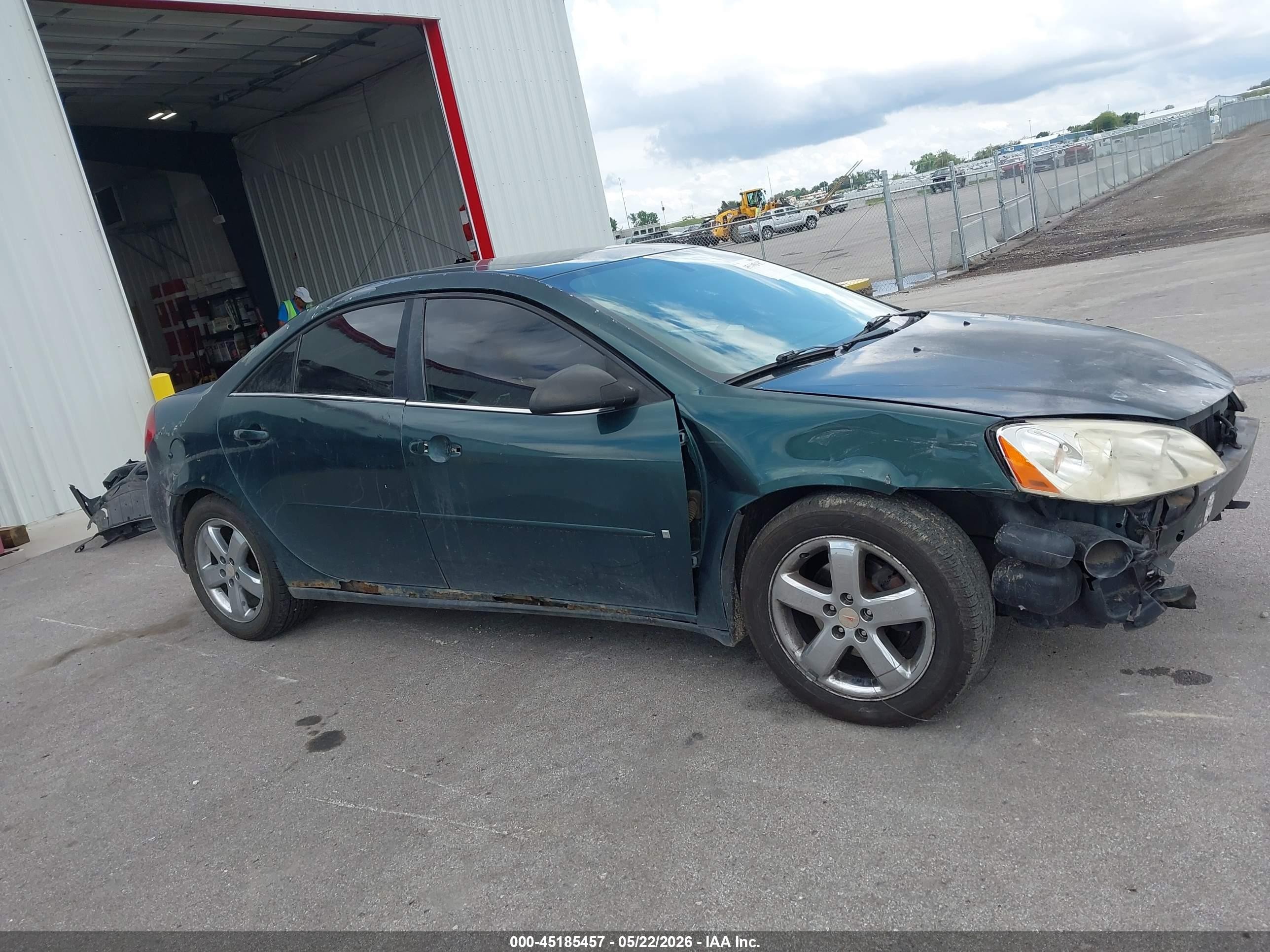 2006 Pontiac G6 Gt Зеленый vin: 1G2ZH558064136193