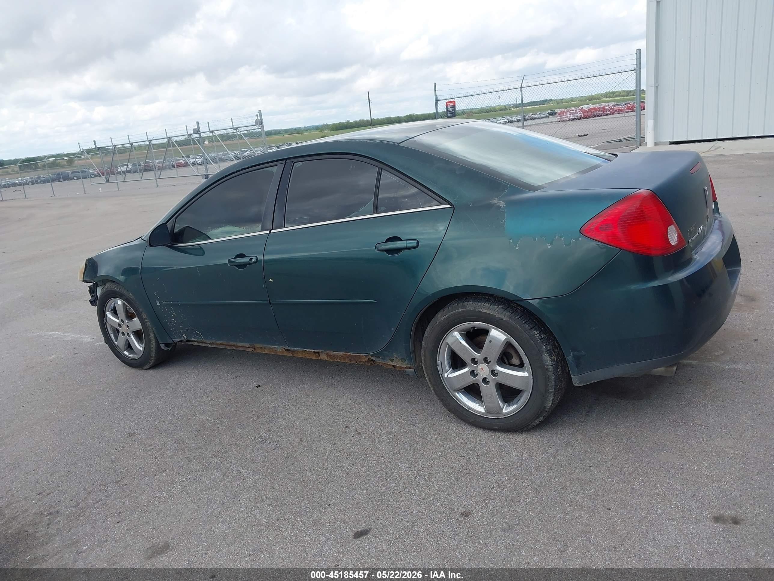 2006 Pontiac G6 Gt Зеленый vin: 1G2ZH558064136193