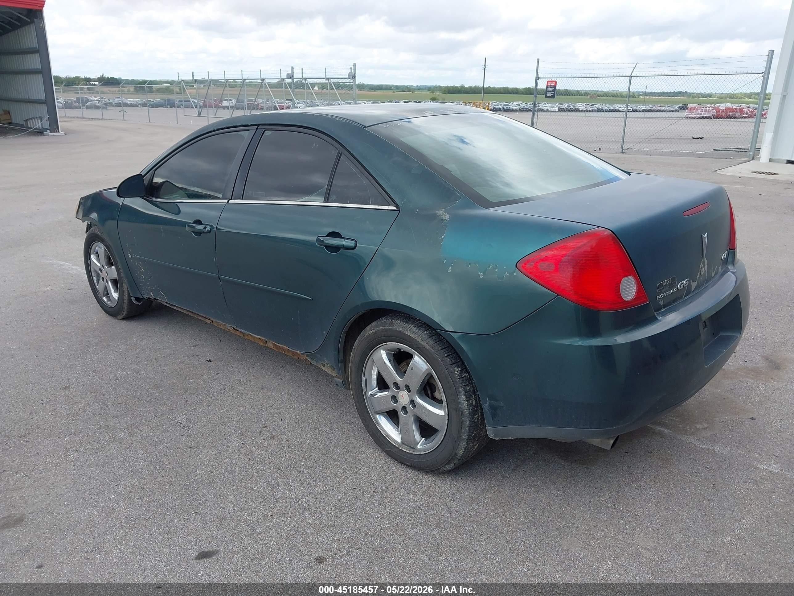 2006 Pontiac G6 Gt Зеленый vin: 1G2ZH558064136193