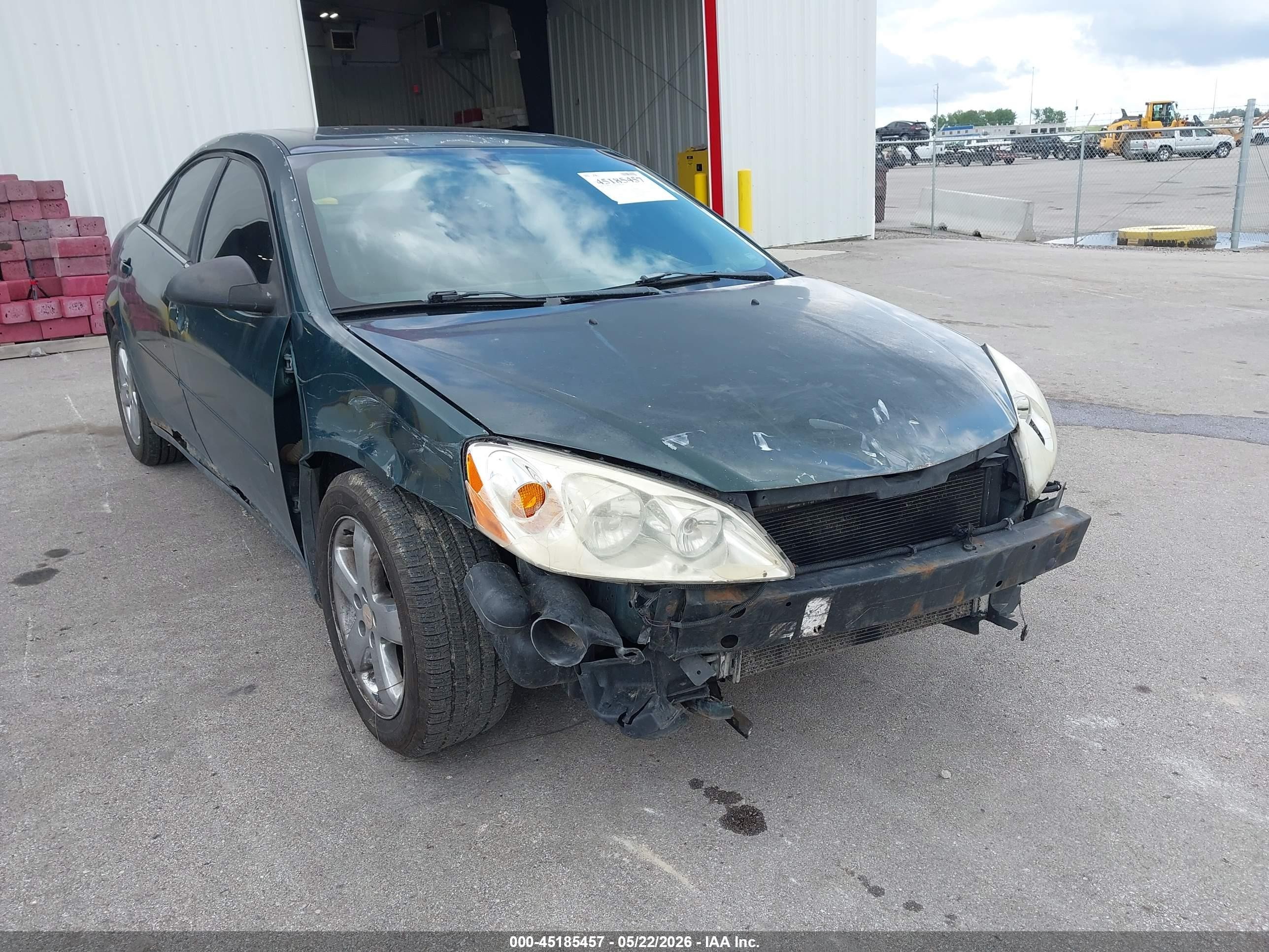 2006 Pontiac G6 Gt Зеленый vin: 1G2ZH558064136193