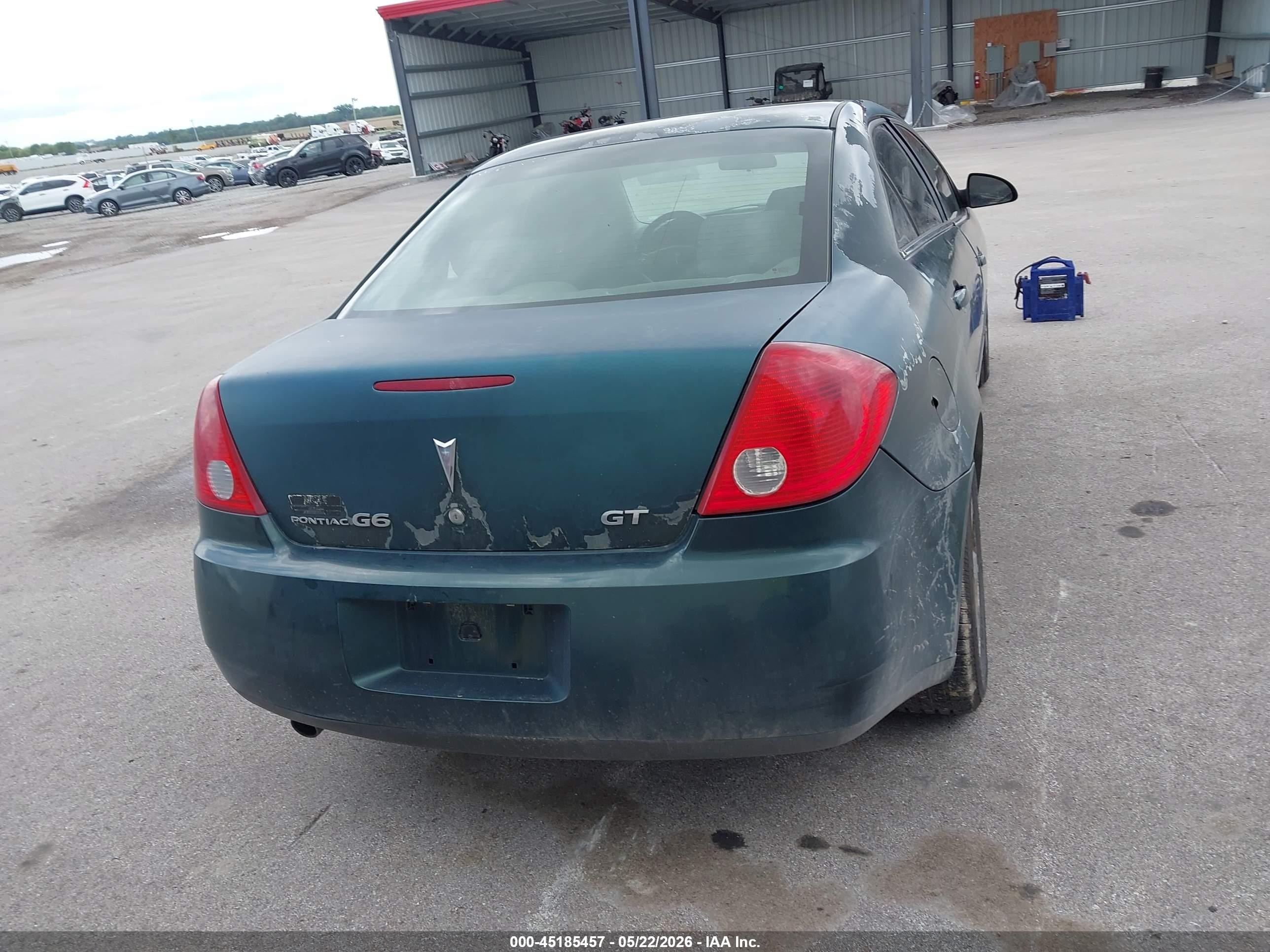 2006 Pontiac G6 Gt Зеленый vin: 1G2ZH558064136193