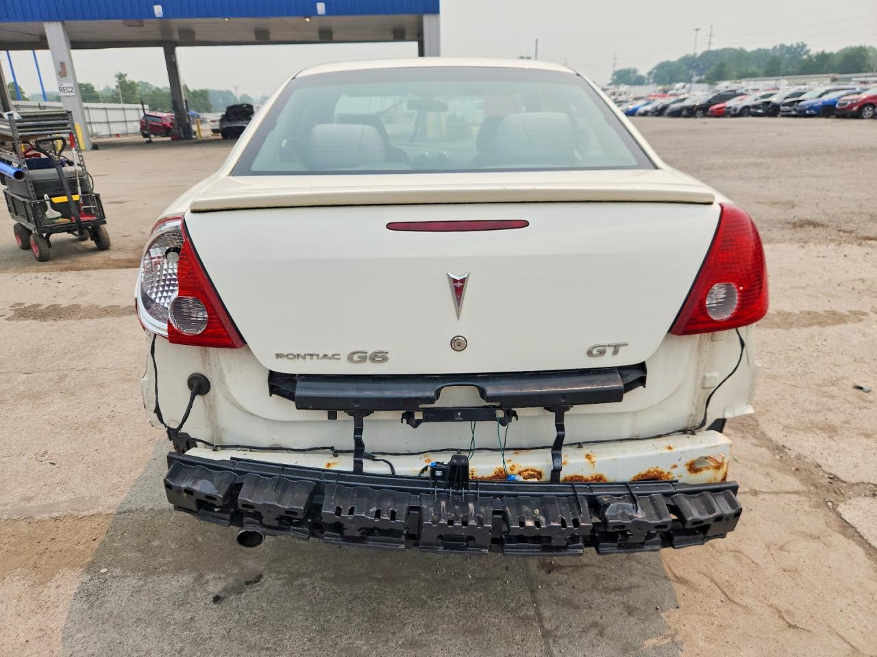 2006 Pontiac G6 Gt White vin: 1G2ZH558264293028