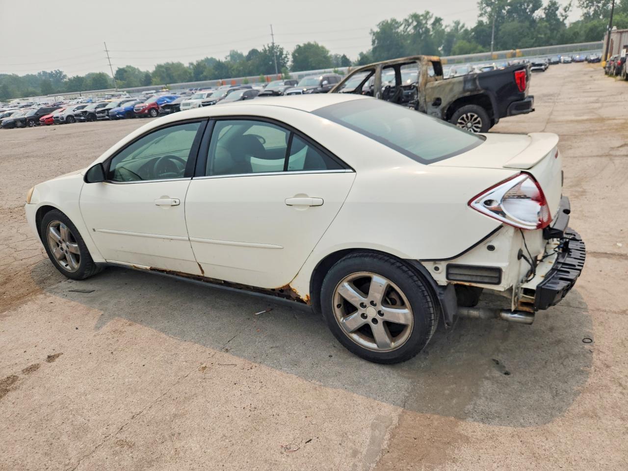 2006 Pontiac G6 Gt White vin: 1G2ZH558264293028