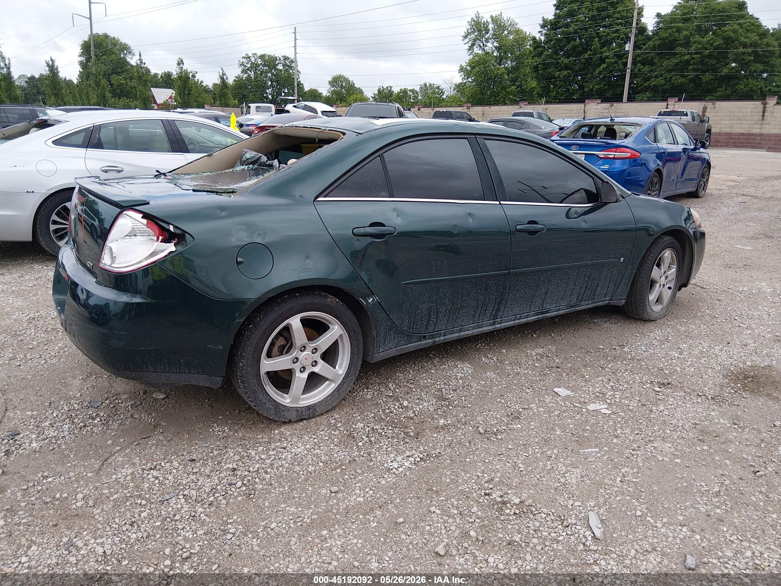 2006 Pontiac G6 Gt Green vin: 1G2ZH558364187977
