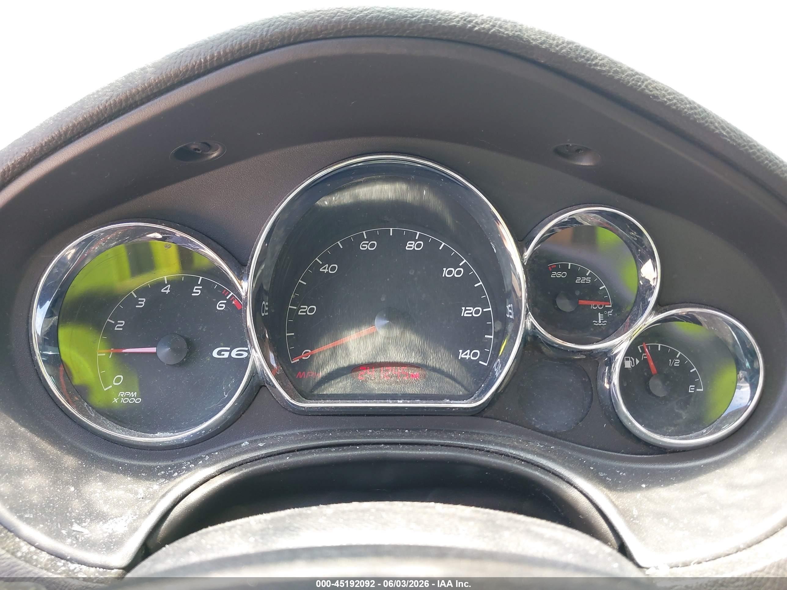 2006 Pontiac G6 Gt Green vin: 1G2ZH558364187977