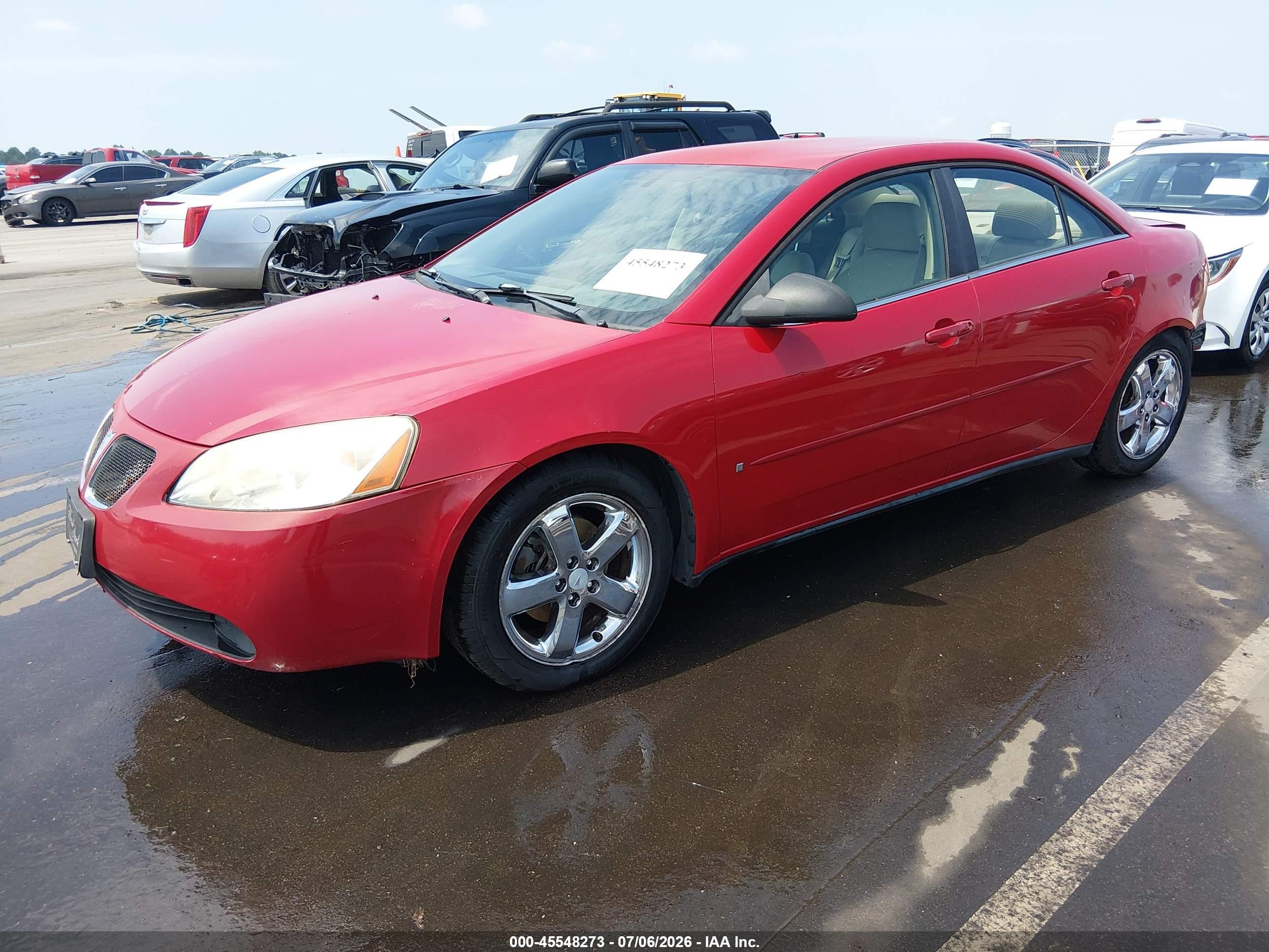 2006 Pontiac G6 Gt Red vin: 1G2ZH558464243151