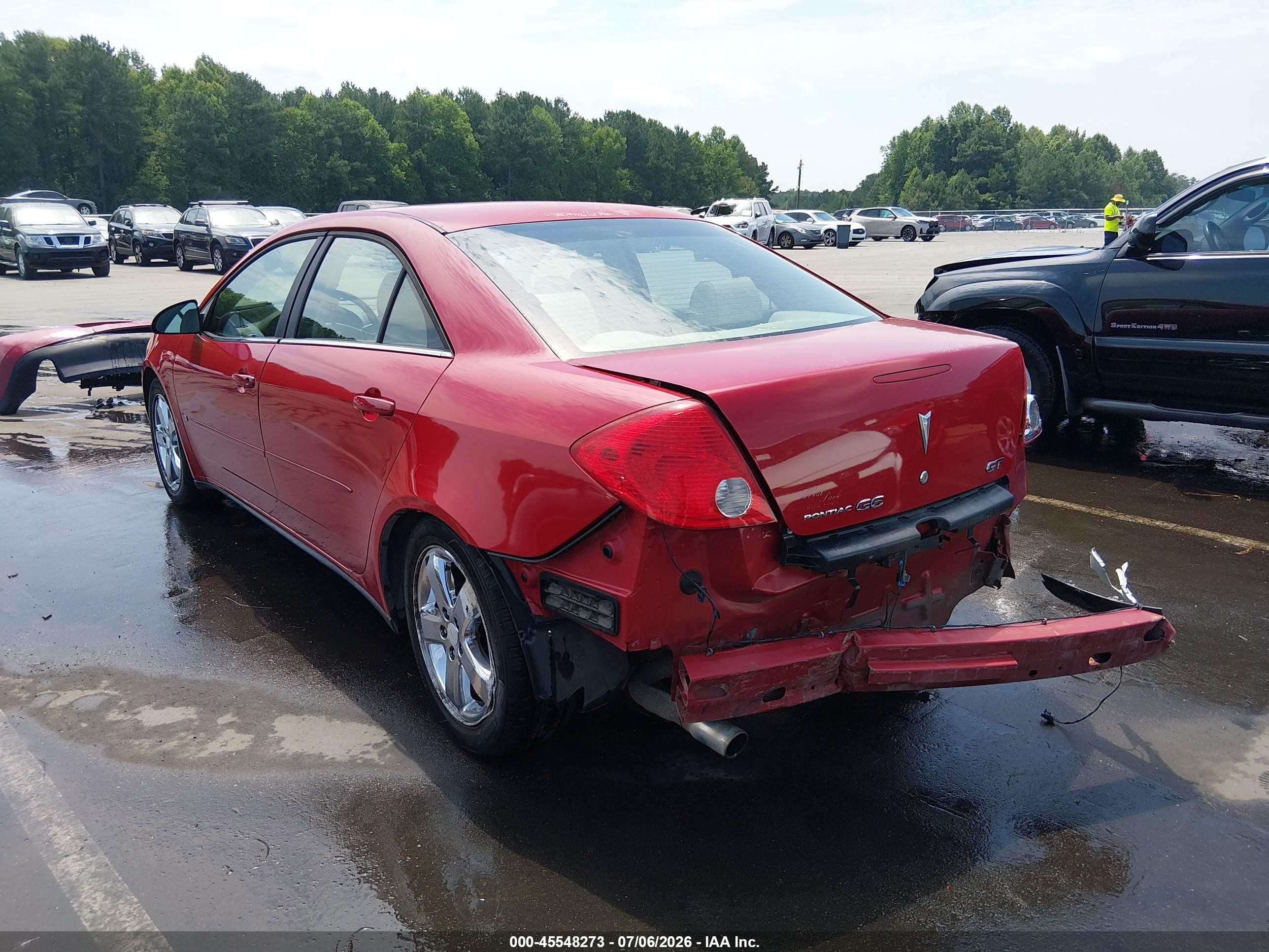 2006 Pontiac G6 Gt Red vin: 1G2ZH558464243151