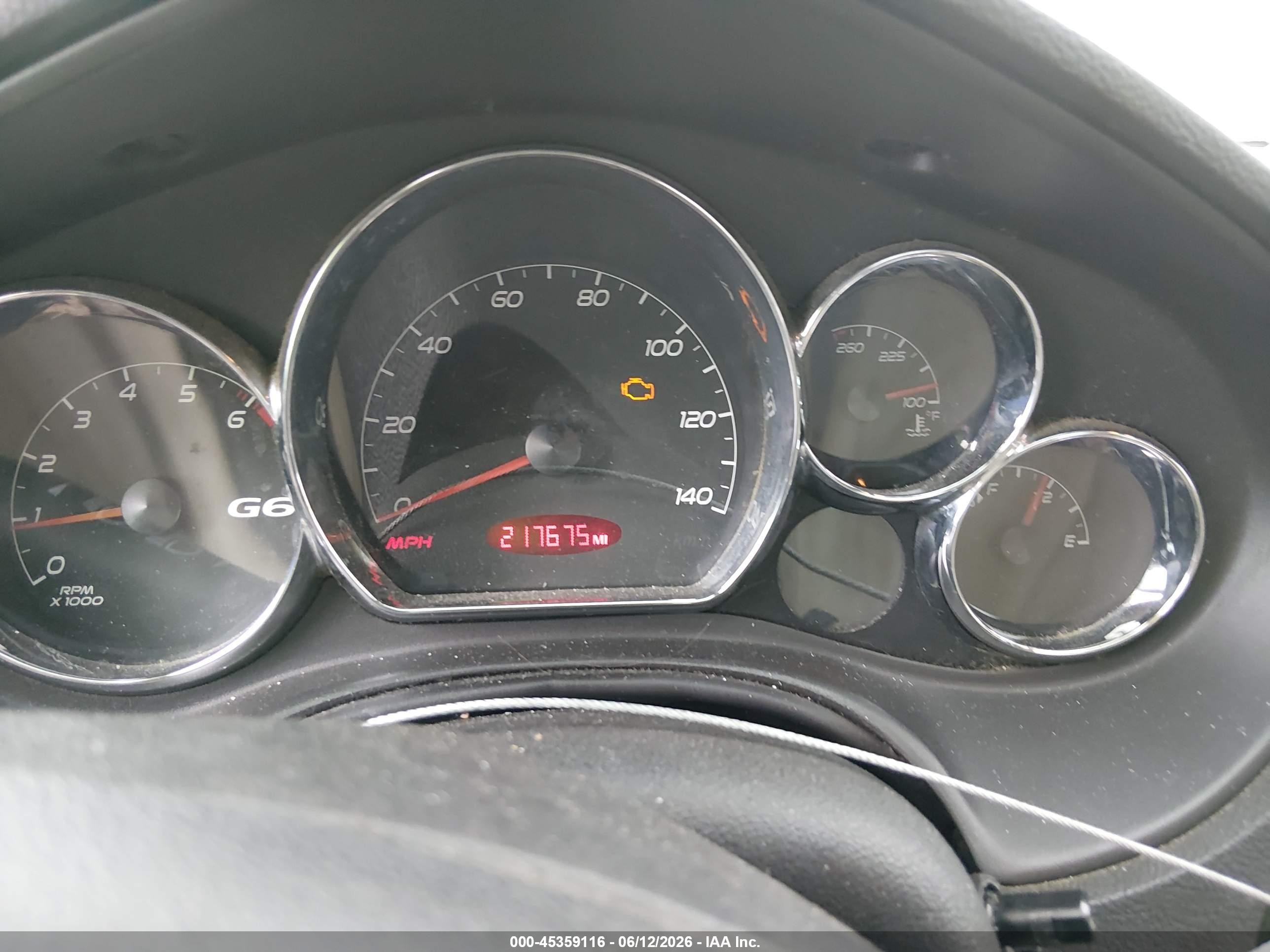 2006 Pontiac G6 Gt Красный vin: 1G2ZH558564194722