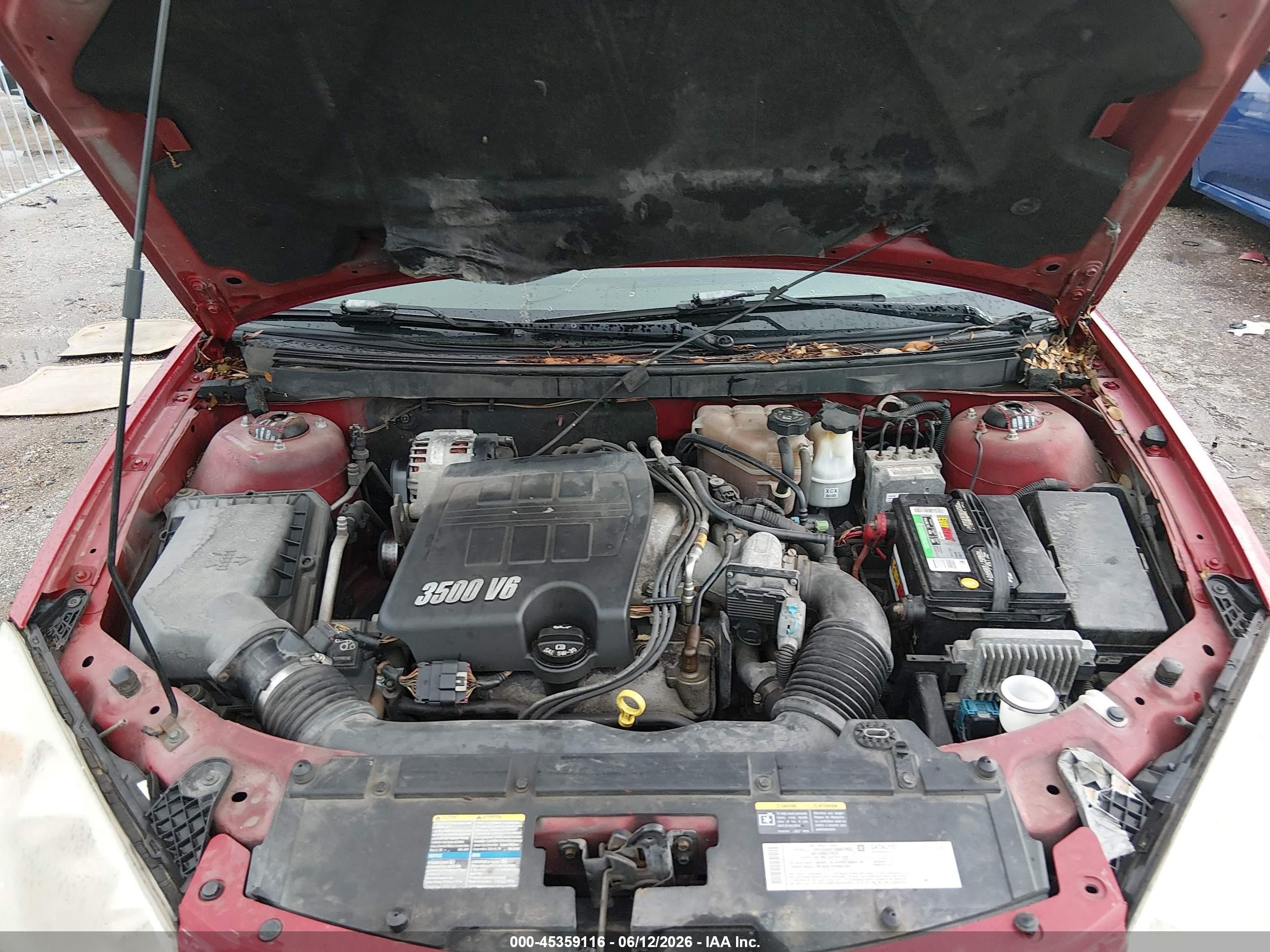 2006 Pontiac G6 Gt Красный vin: 1G2ZH558564194722