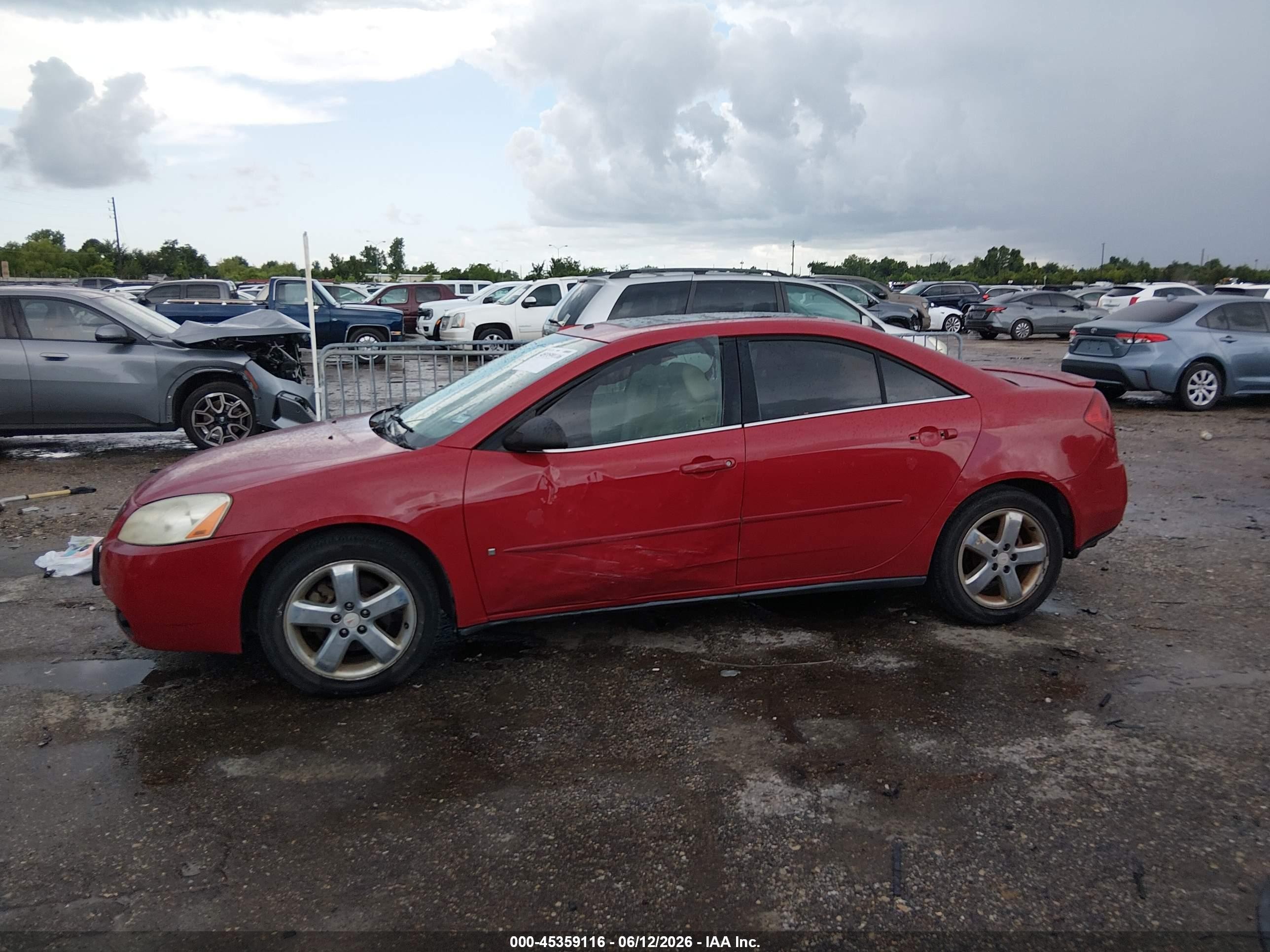 2006 Pontiac G6 Gt Красный vin: 1G2ZH558564194722