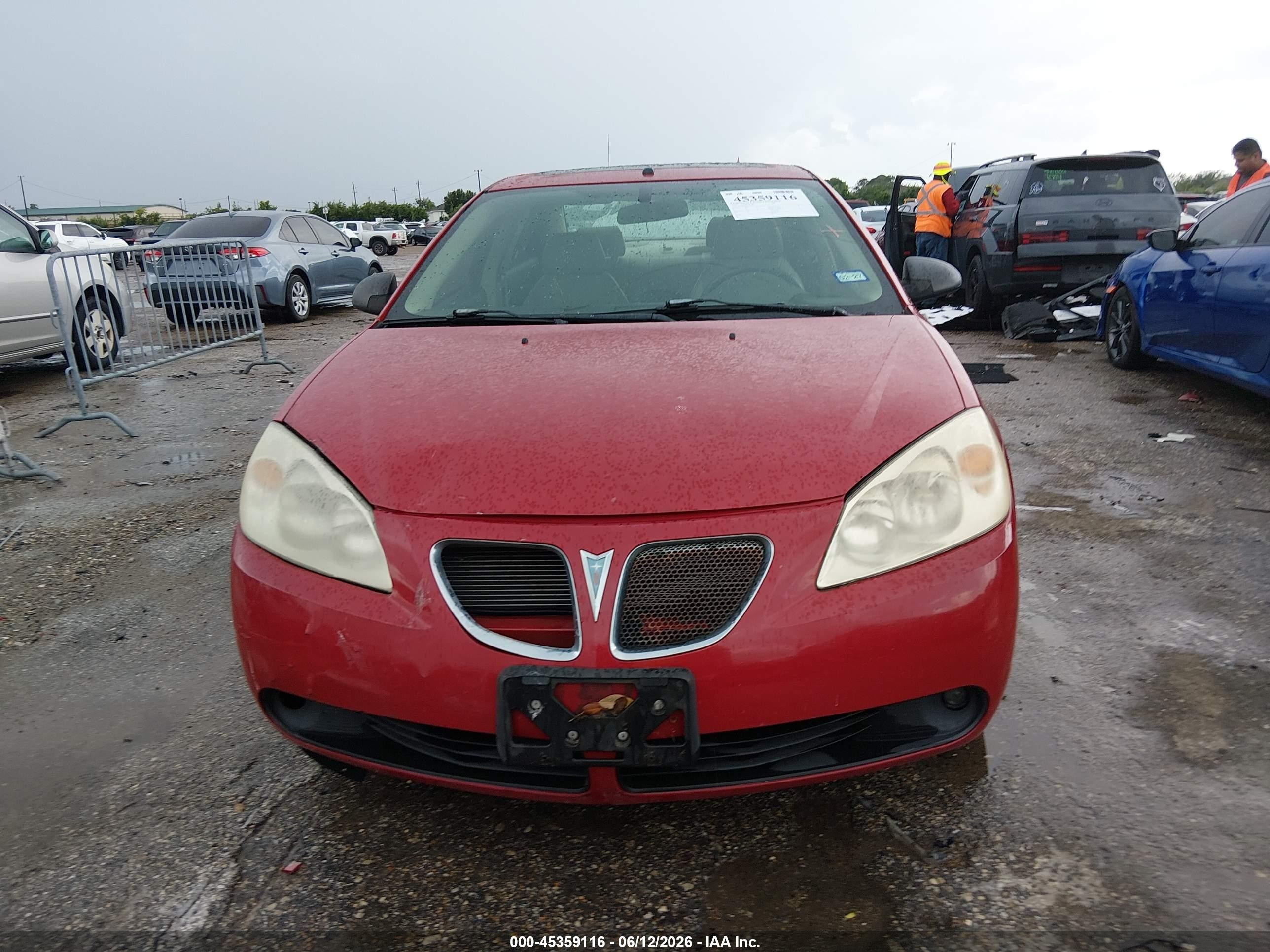 2006 Pontiac G6 Gt Красный vin: 1G2ZH558564194722