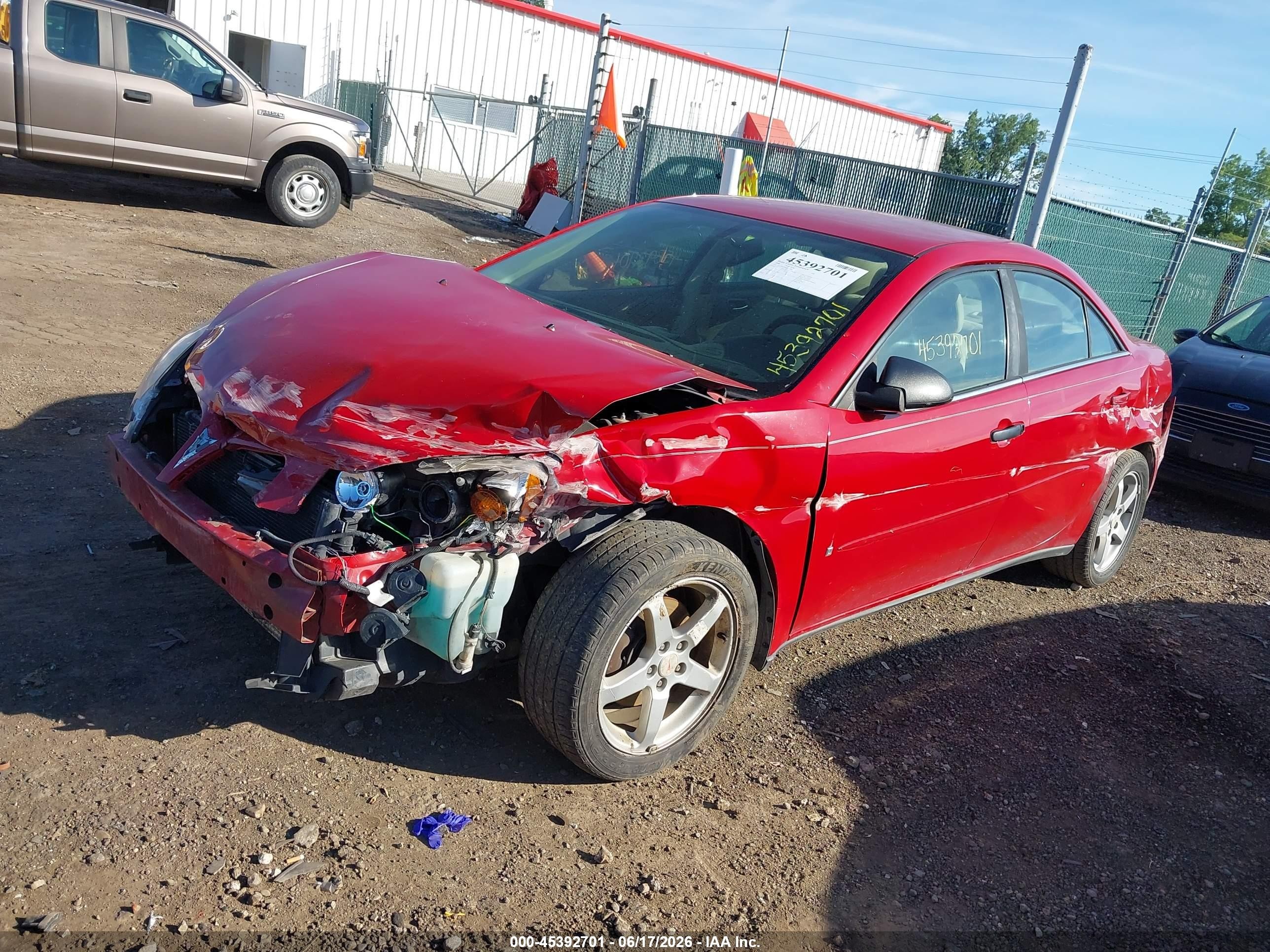 2006 Pontiac G6 Gt Красный vin: 1G2ZH558864155204