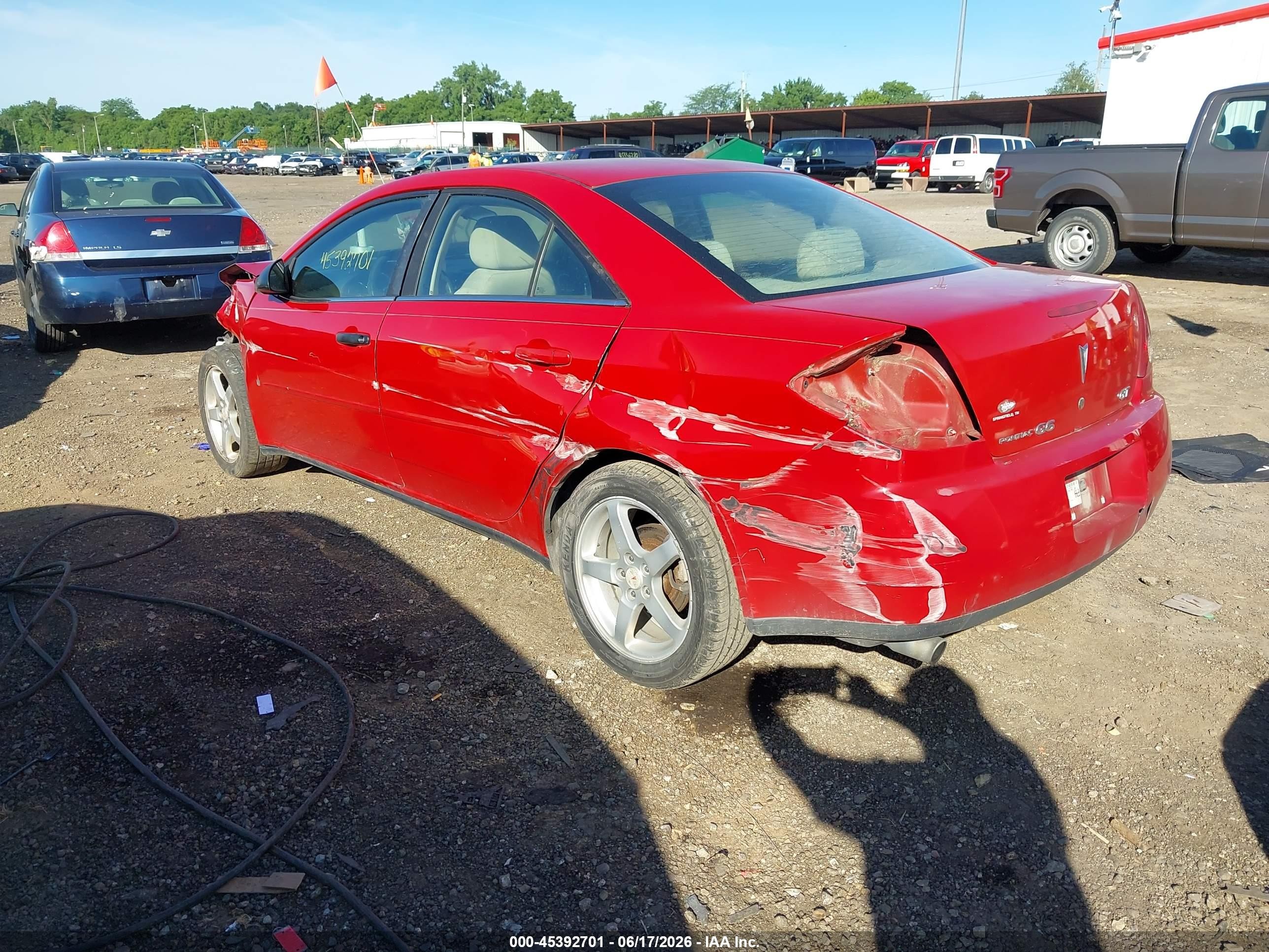 2006 Pontiac G6 Gt Красный vin: 1G2ZH558864155204