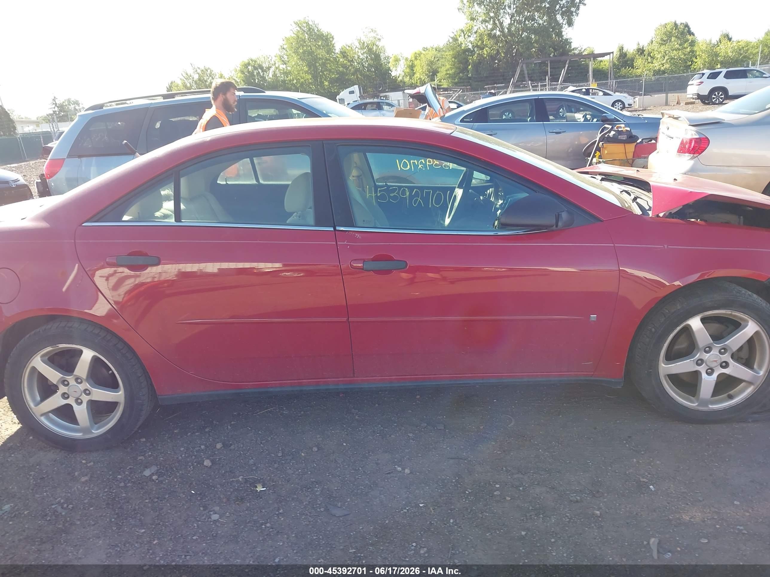 2006 Pontiac G6 Gt Красный vin: 1G2ZH558864155204