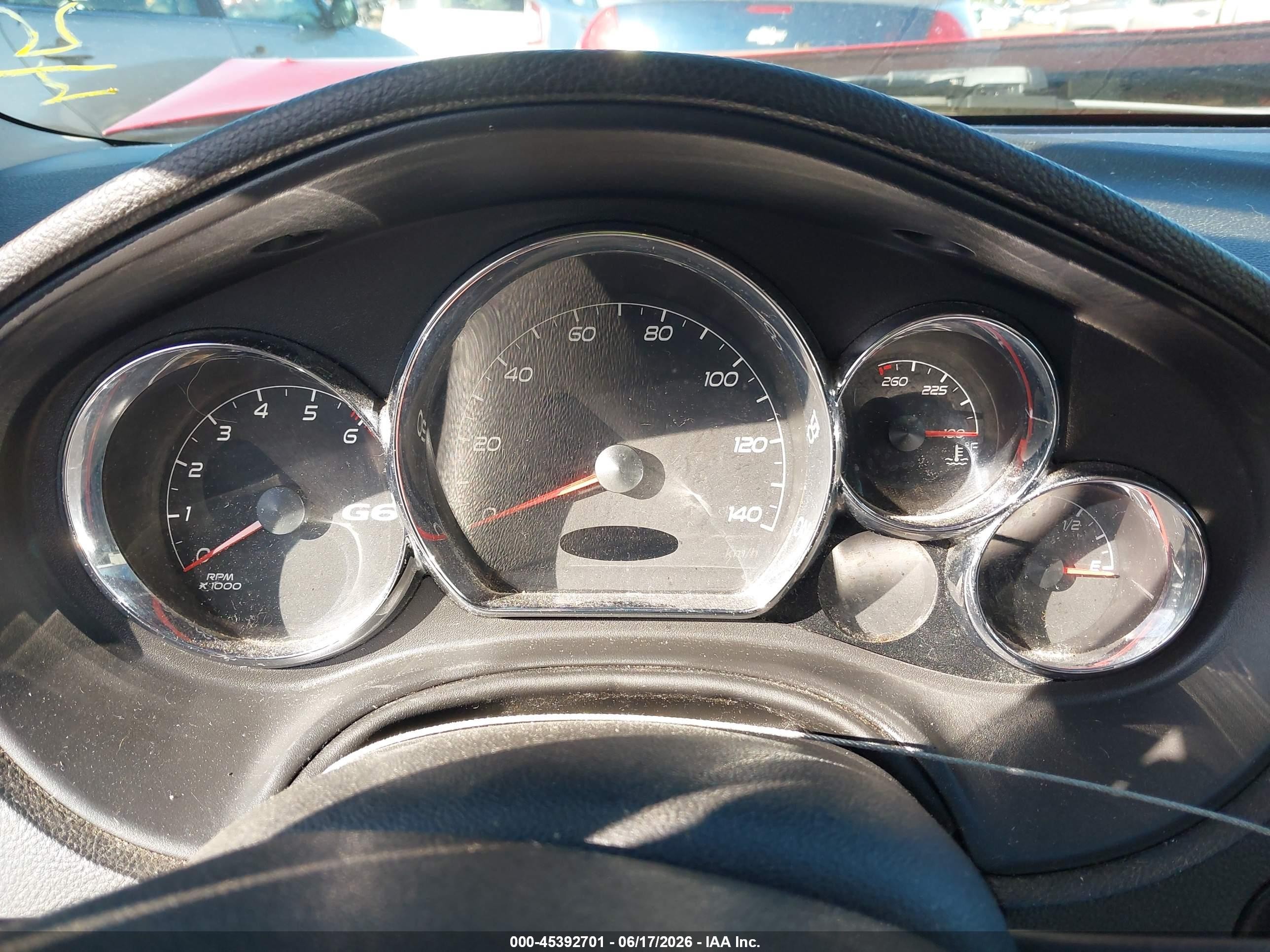 2006 Pontiac G6 Gt Красный vin: 1G2ZH558864155204